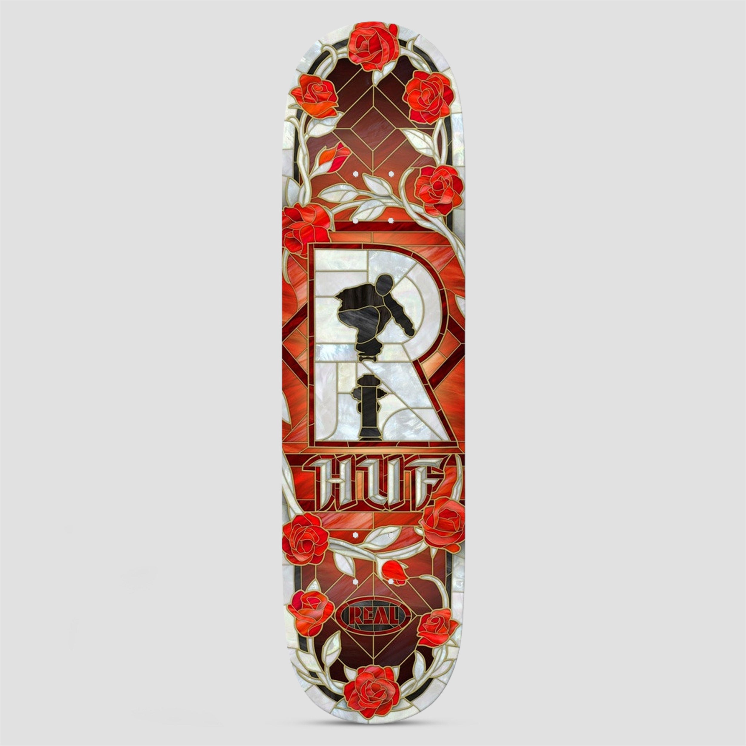 Real Huf 8.5 Cathedral Skateboard Deck Multi