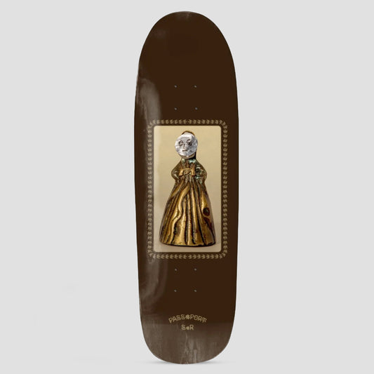 Passport 9.125 S.R Effigy Spade Skateboard Deck