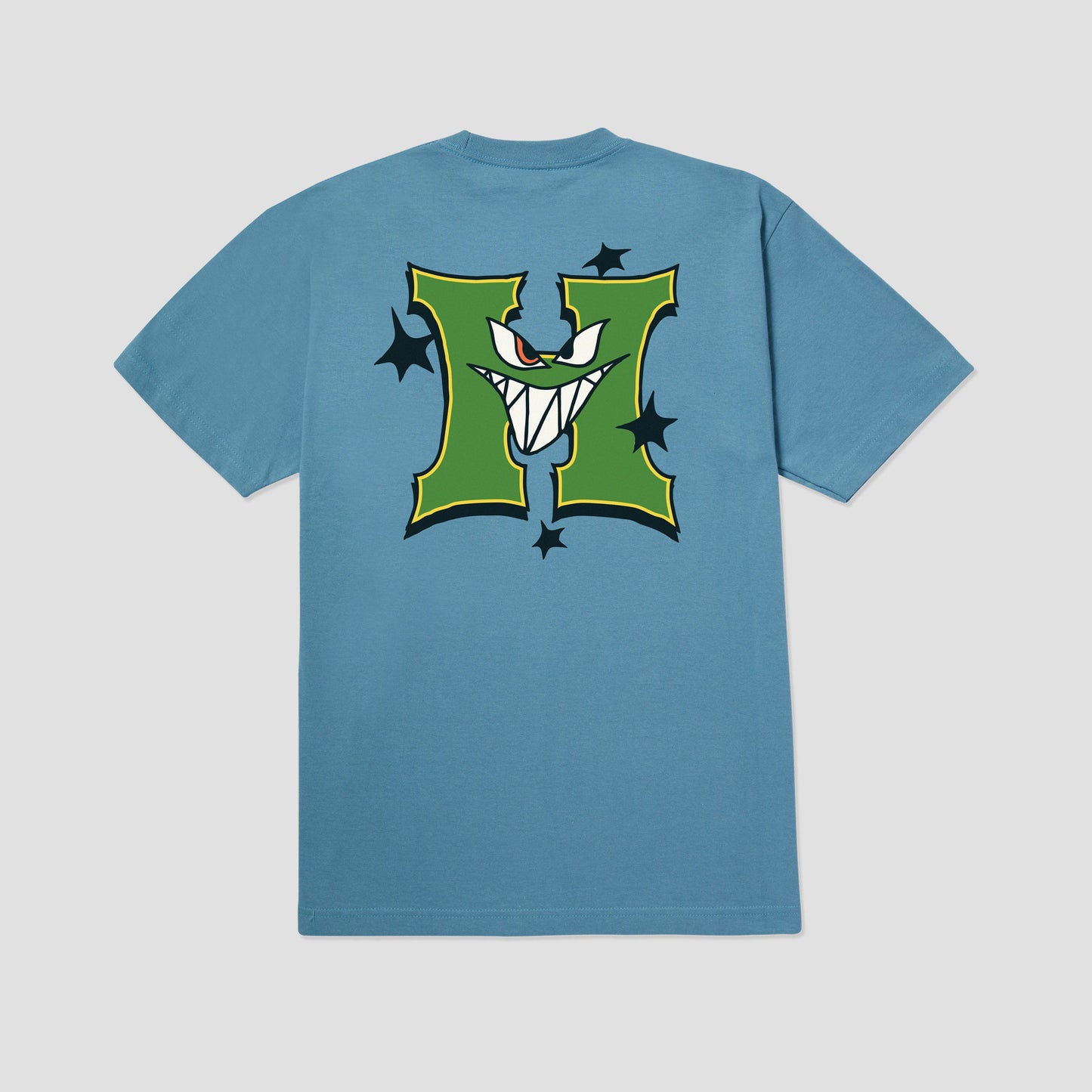 Huf Sassy H T-Shirt Slate Blue