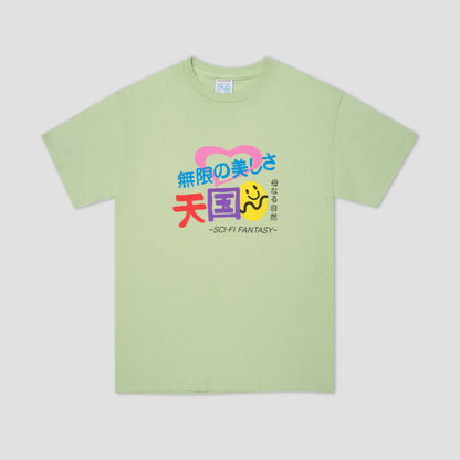 Sci-Fi Fantasy Foreign Figures T-Shirt Pistachio