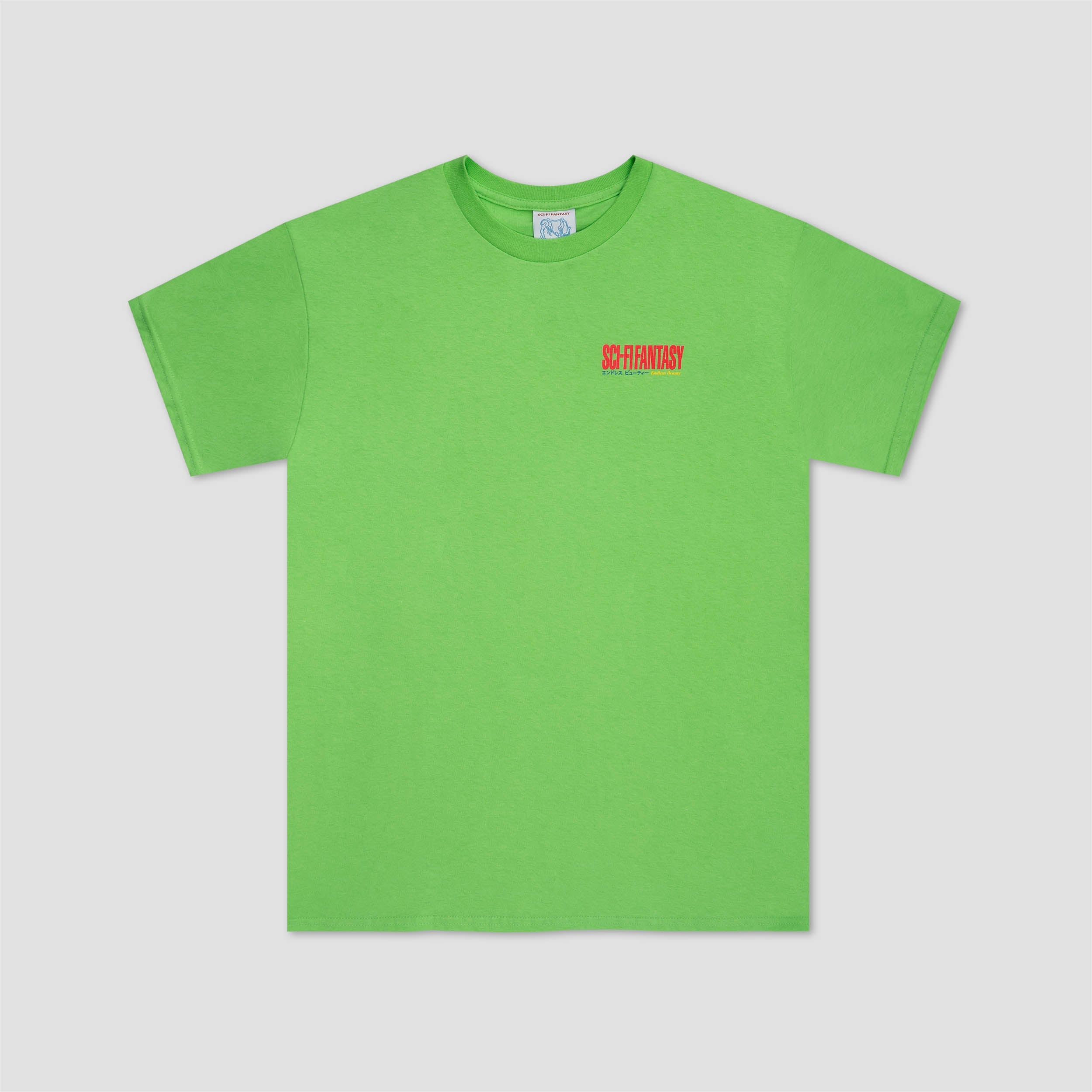 Sci-Fi Fantasy Endless Beauty T-Shirt Lime