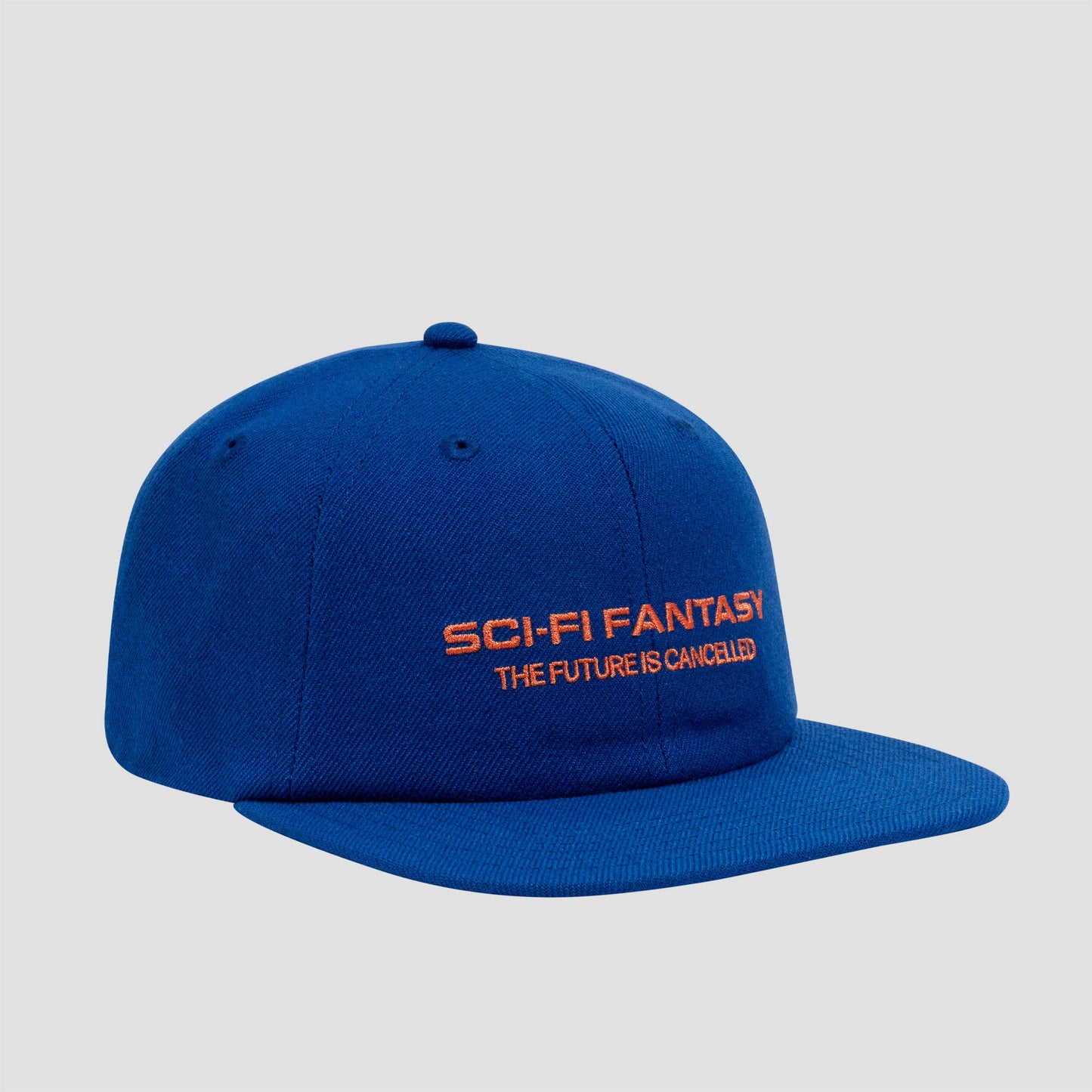 Sci-Fi Fantasy Future is Cancelled Hat Blue