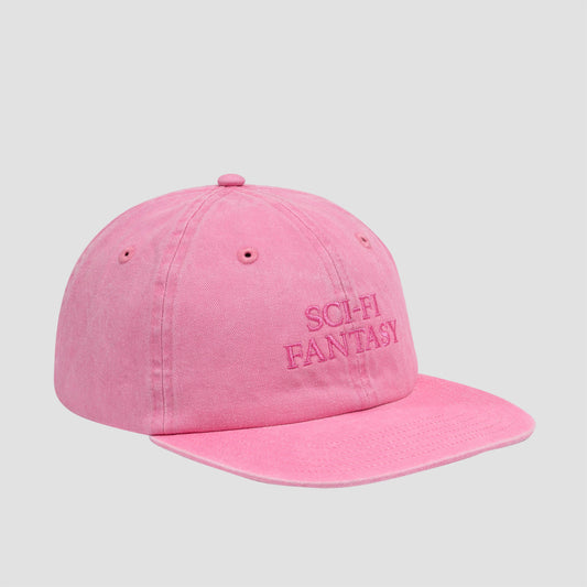 Sci-Fi Fantasy Washed Logo Hat Pink