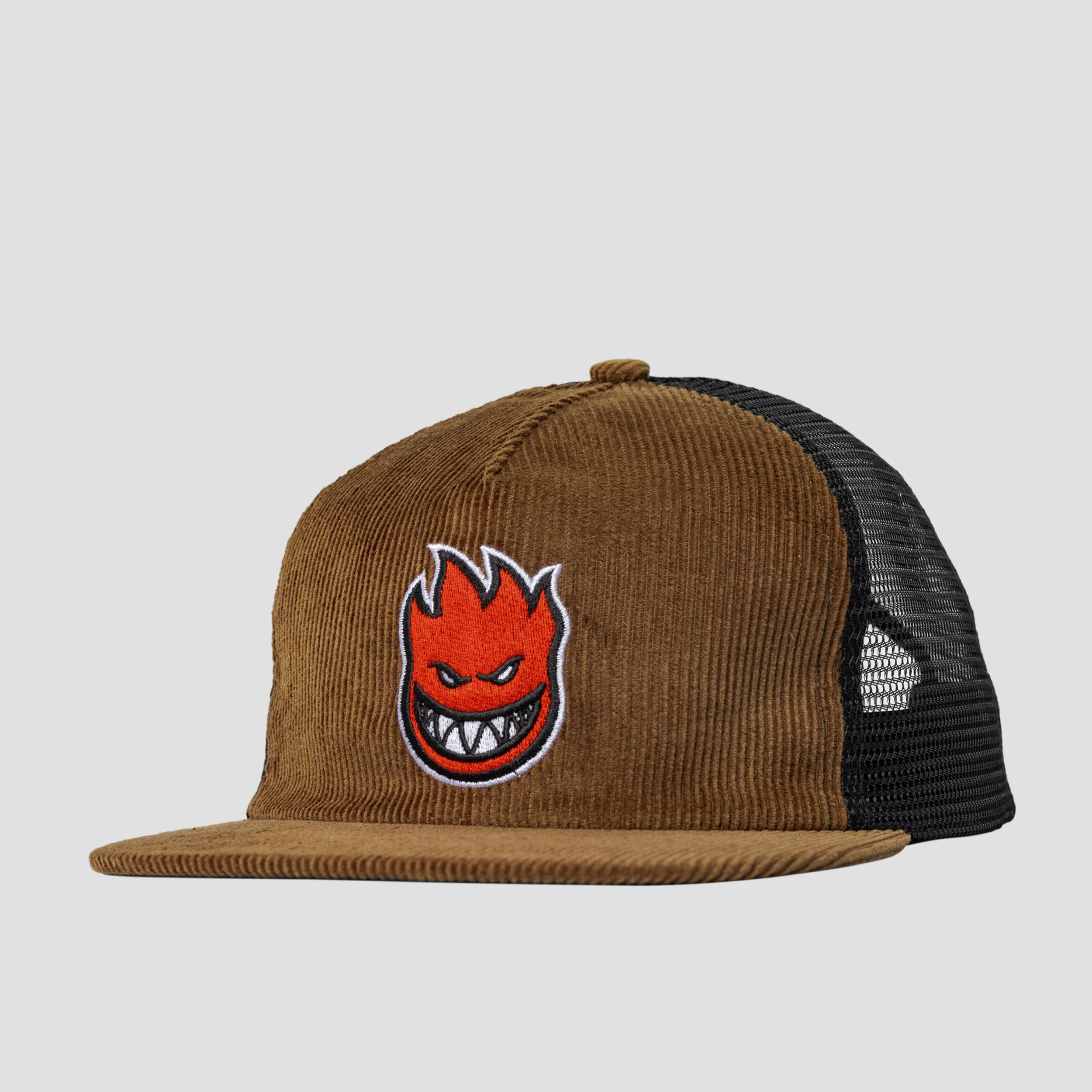 Spitfire Bighead Fill Snapback Cap Brown Black