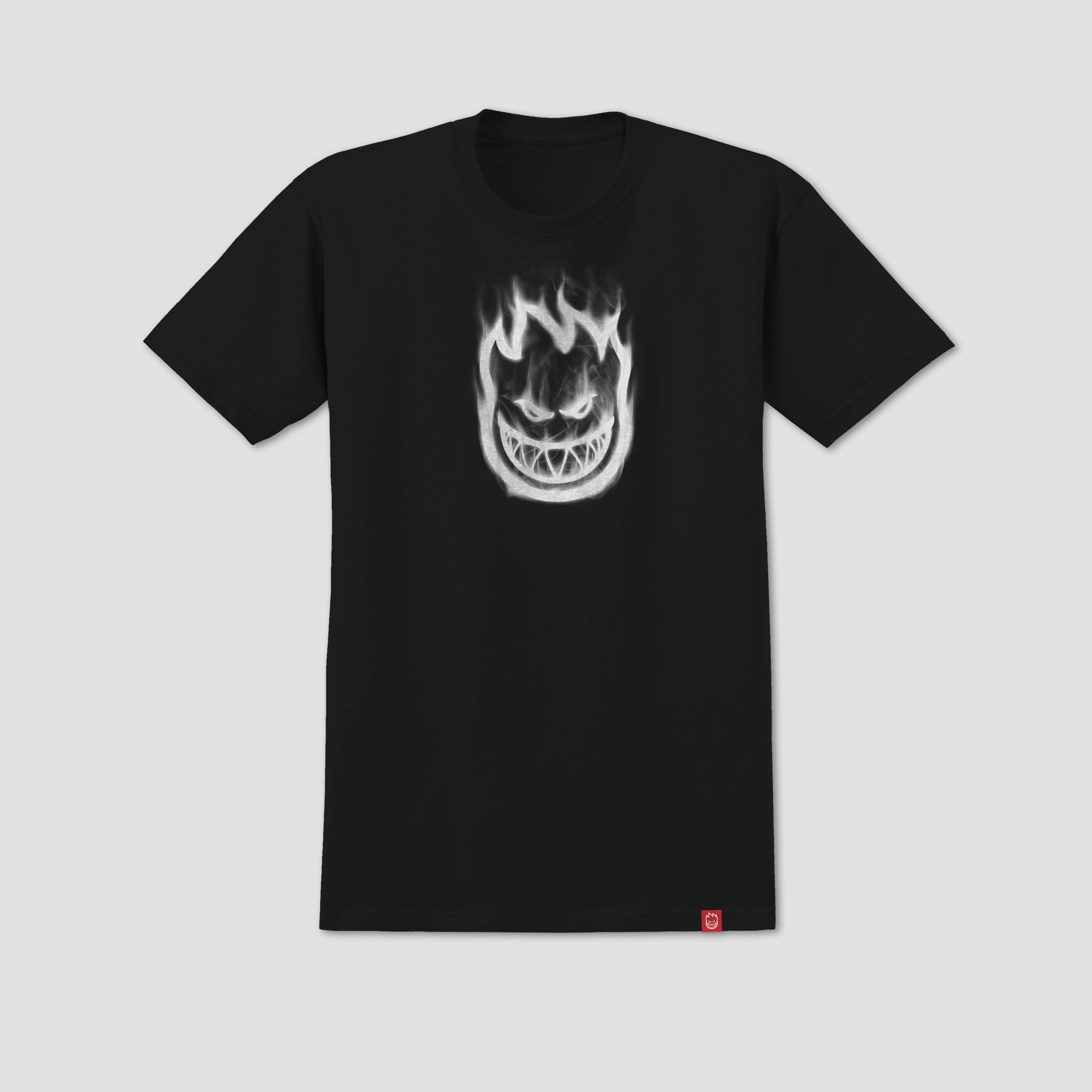 Spitfire Bighead Smoke T-Shirt Black