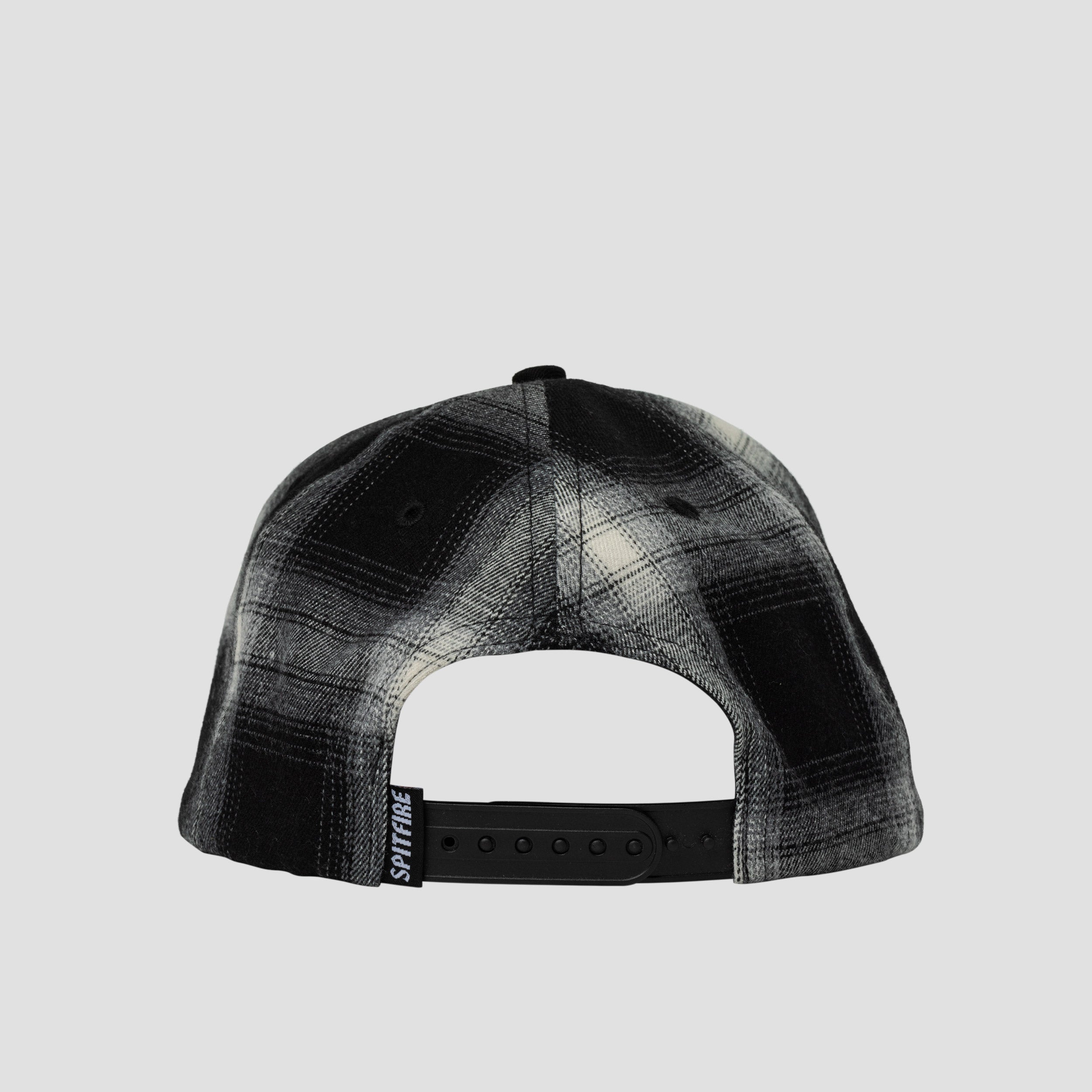 Spitfire Classic '87 Swirl Patch Snapback Cap Black White