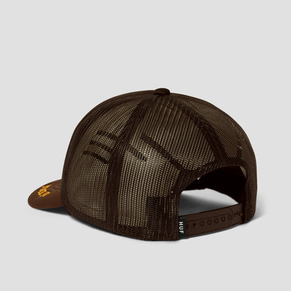 HUF Song Trucker Cap Brown