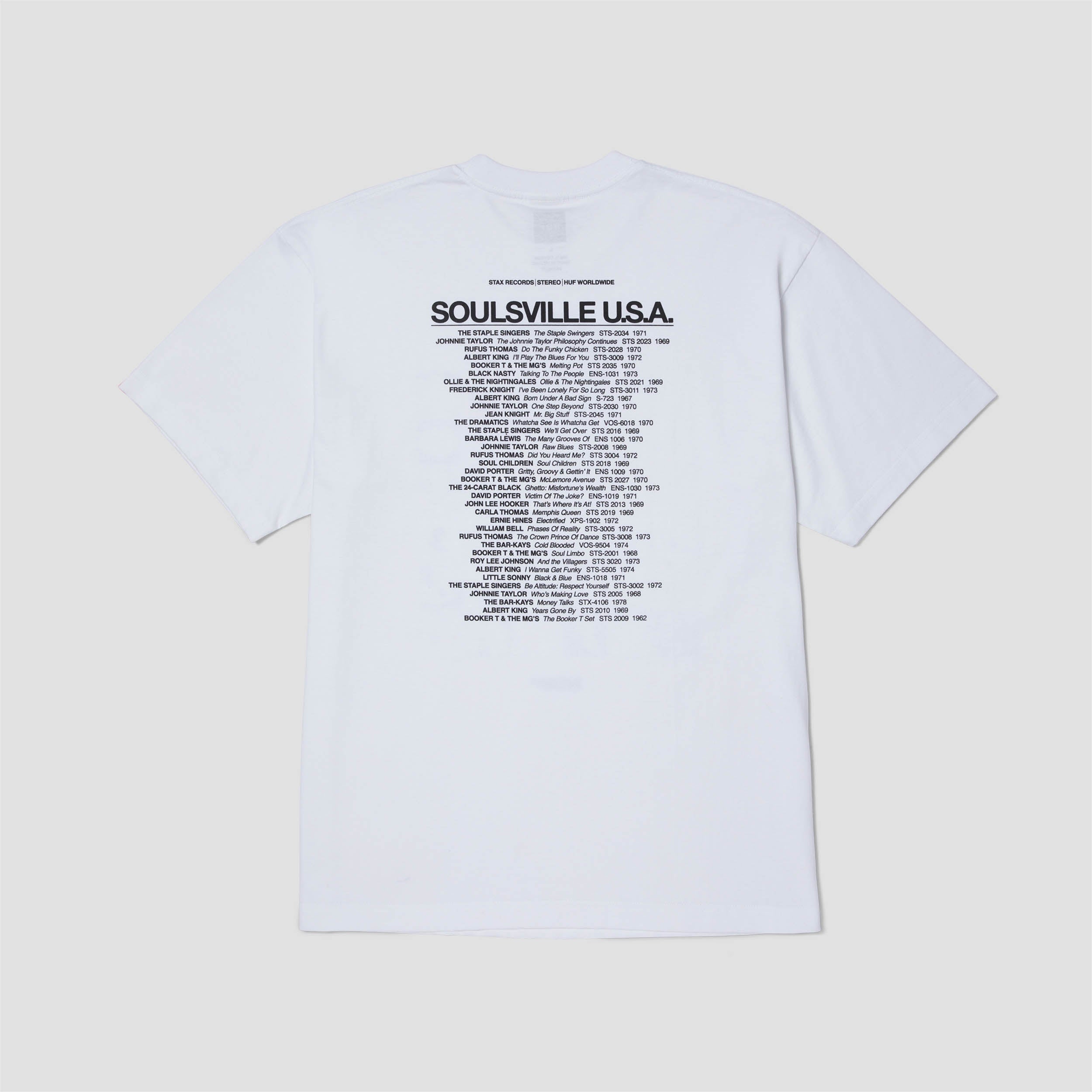 HUF Soulsville Usa Shortsleeve T-Shirt White