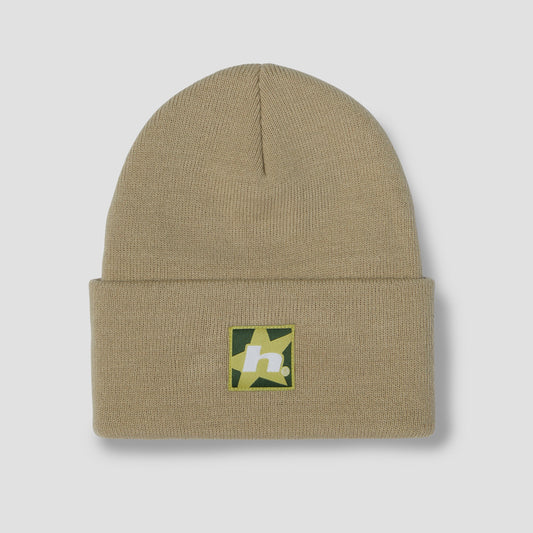 HUF Star Box Logo Beanie Putty