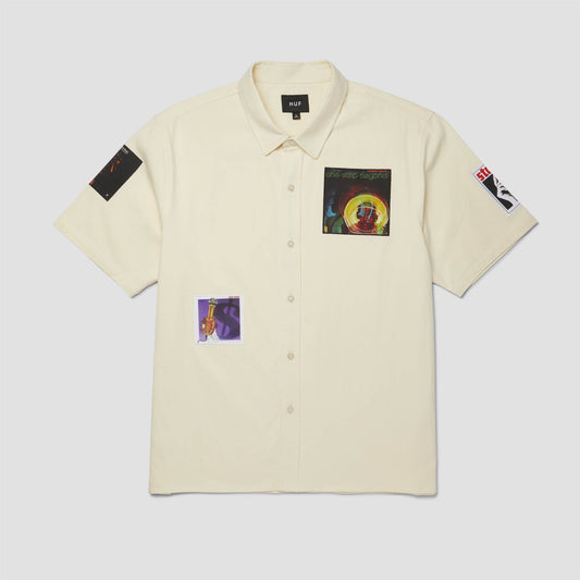 HUF Stax Patches Button Up Natural