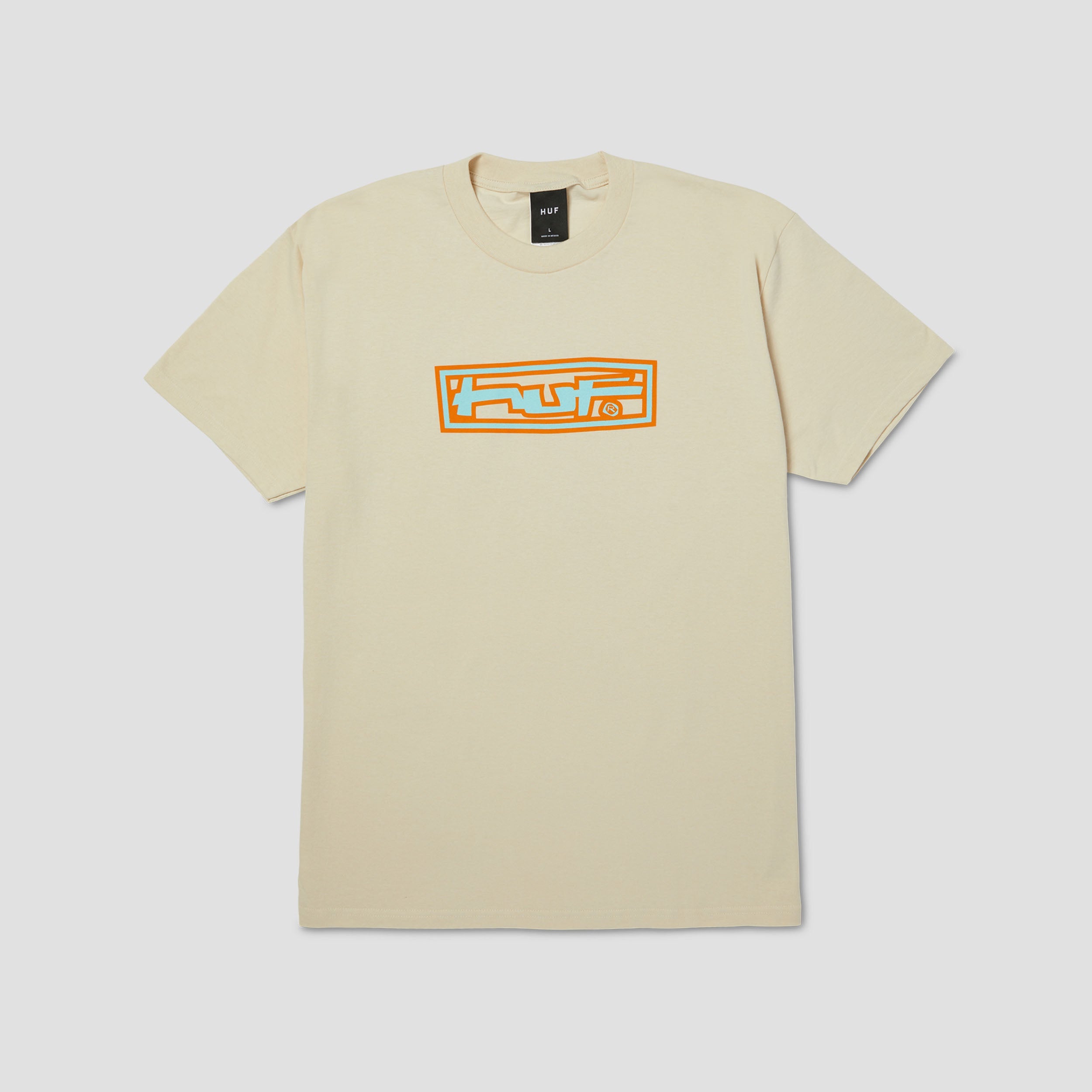 HUF Stretch T-Shirt Cream