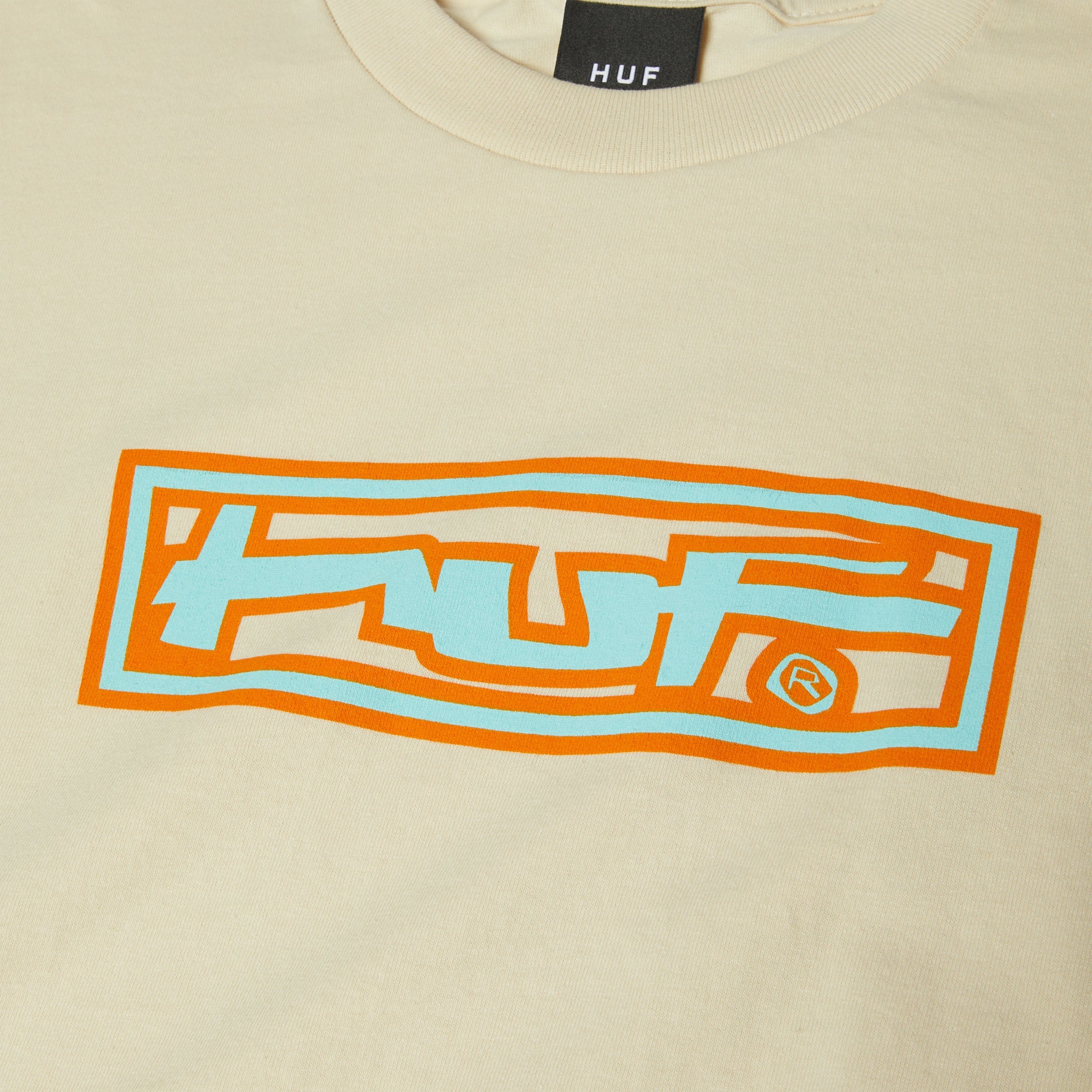 HUF Stretch T-Shirt Cream