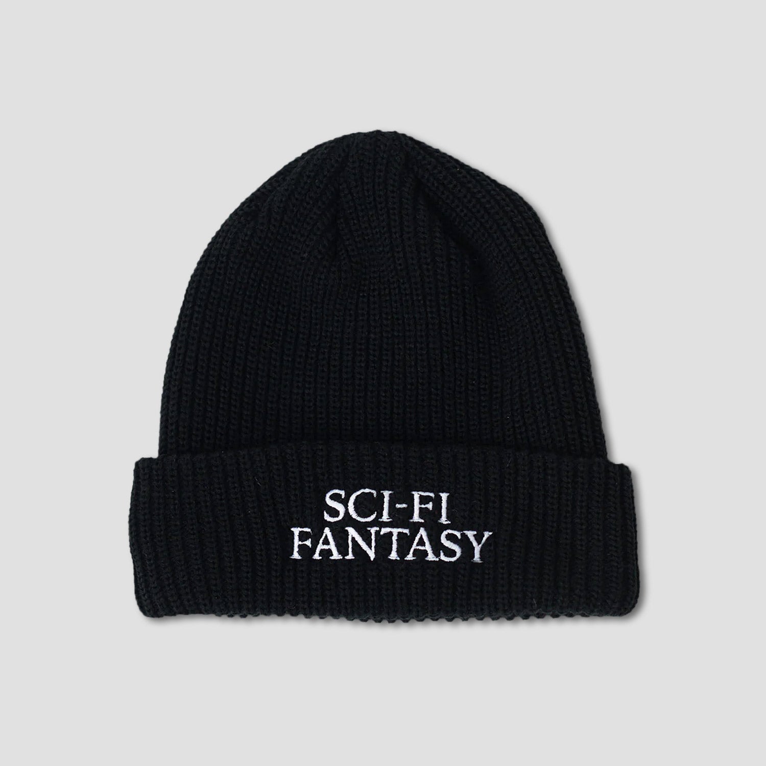 Sci-Fi Fantasy Logo Beanie Black