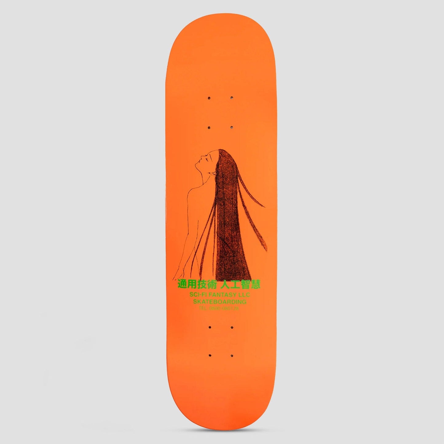 Sci-Fi Fantasy 8.75 Spiritual Darkness Skateboard Deck