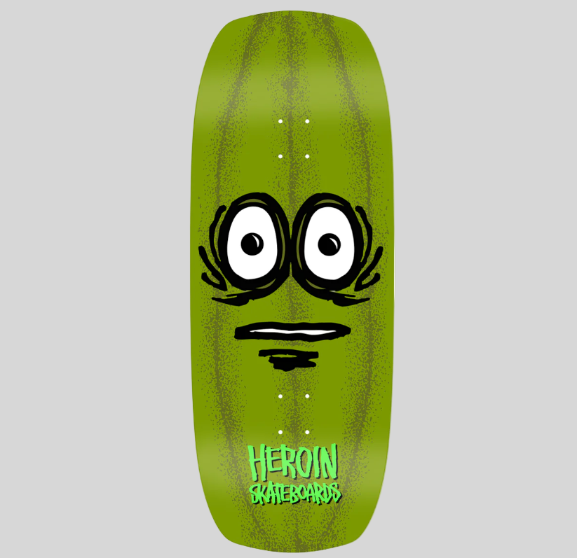 Heroin 12.0 The Pickle Skateboard Deck