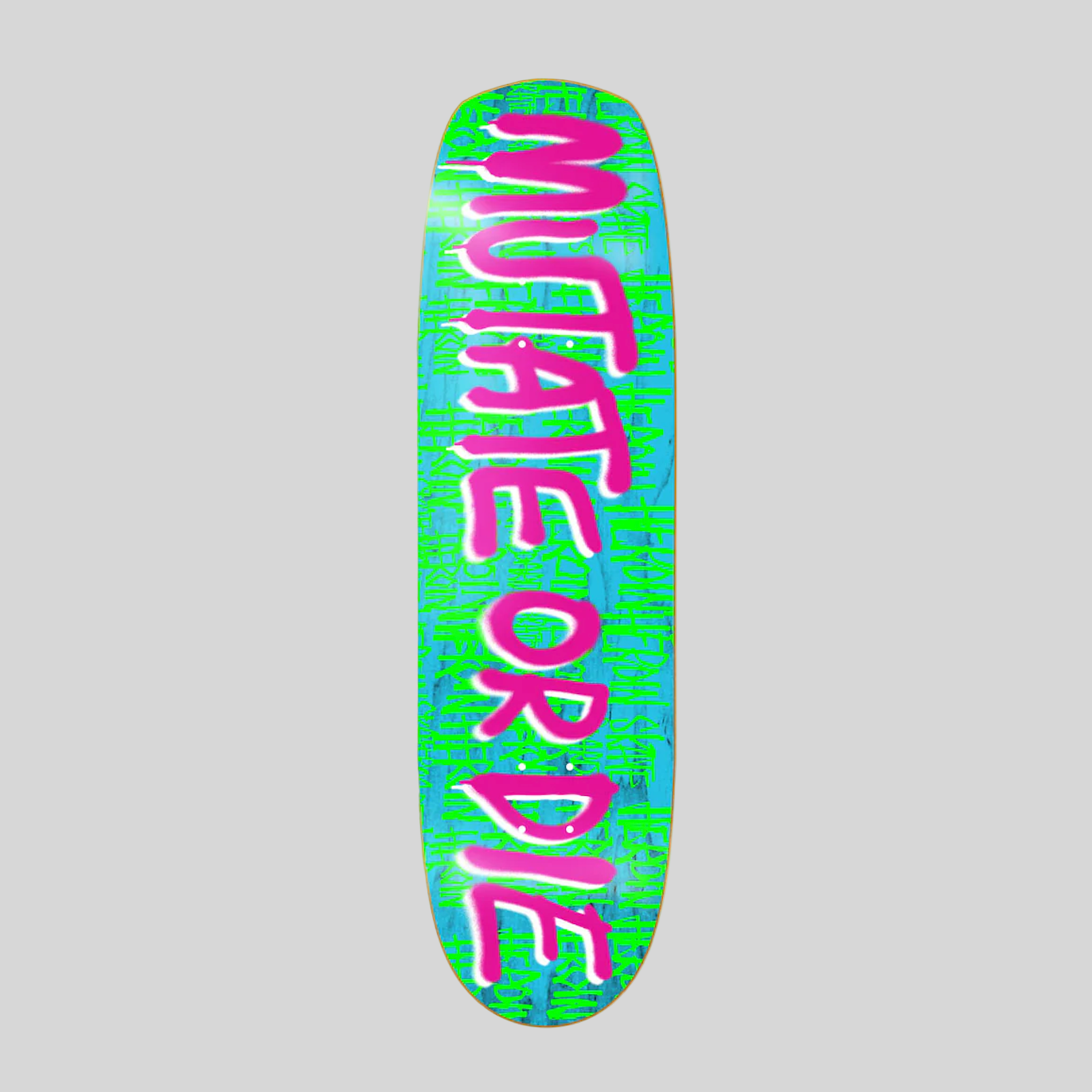 Heroin 8.7 Mutate or Die Skateboard Deck