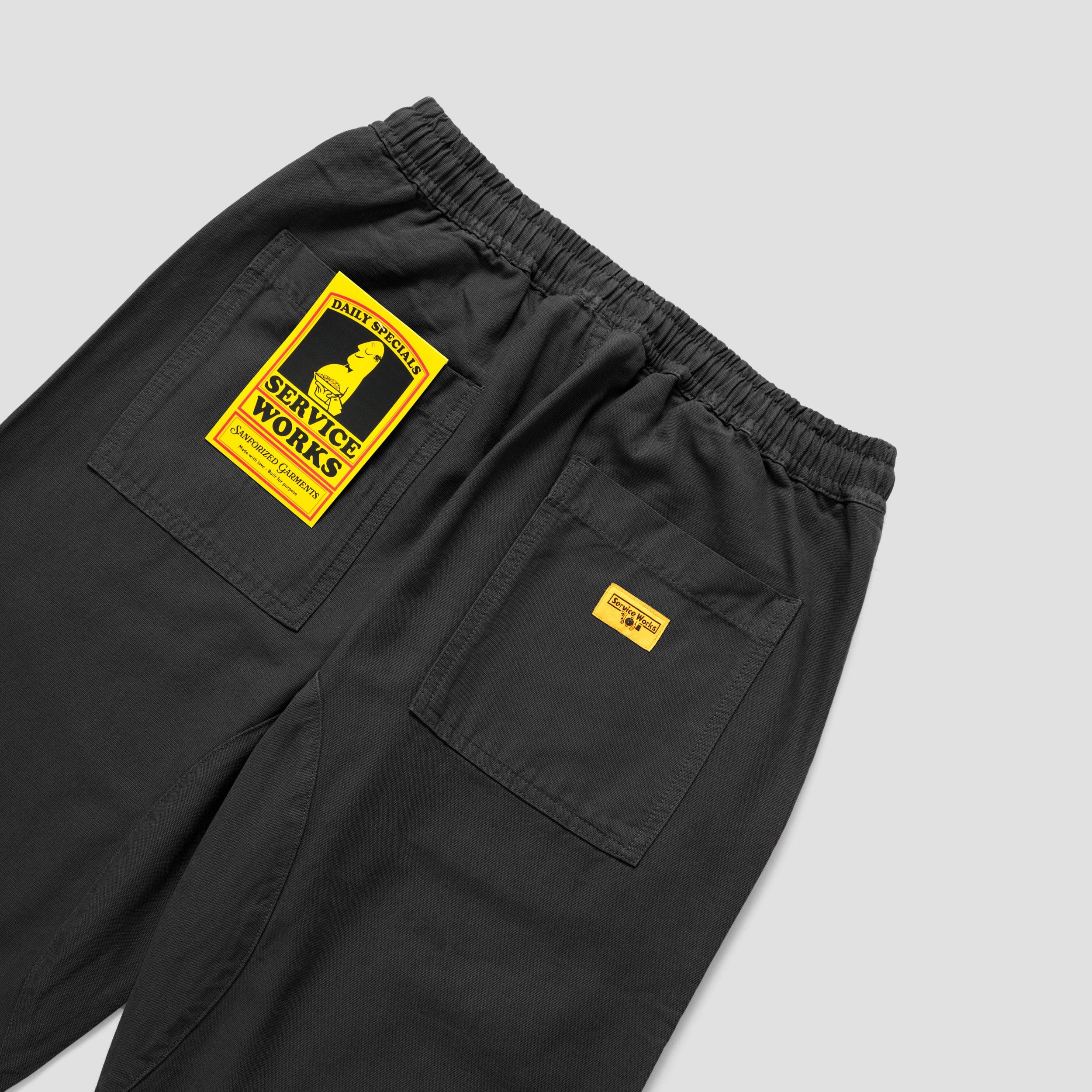 Service Works Canvas Chef Pant Black