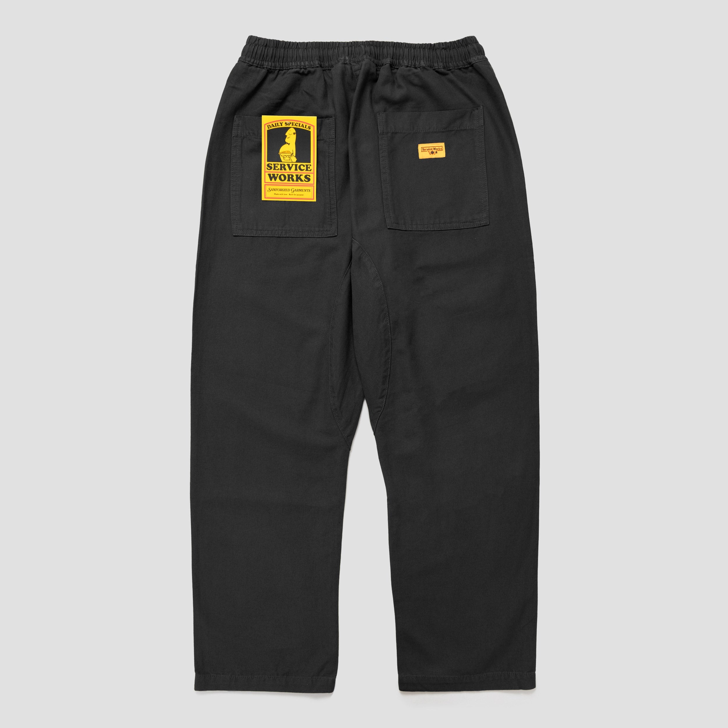 Service Works Canvas Chef Pant Black