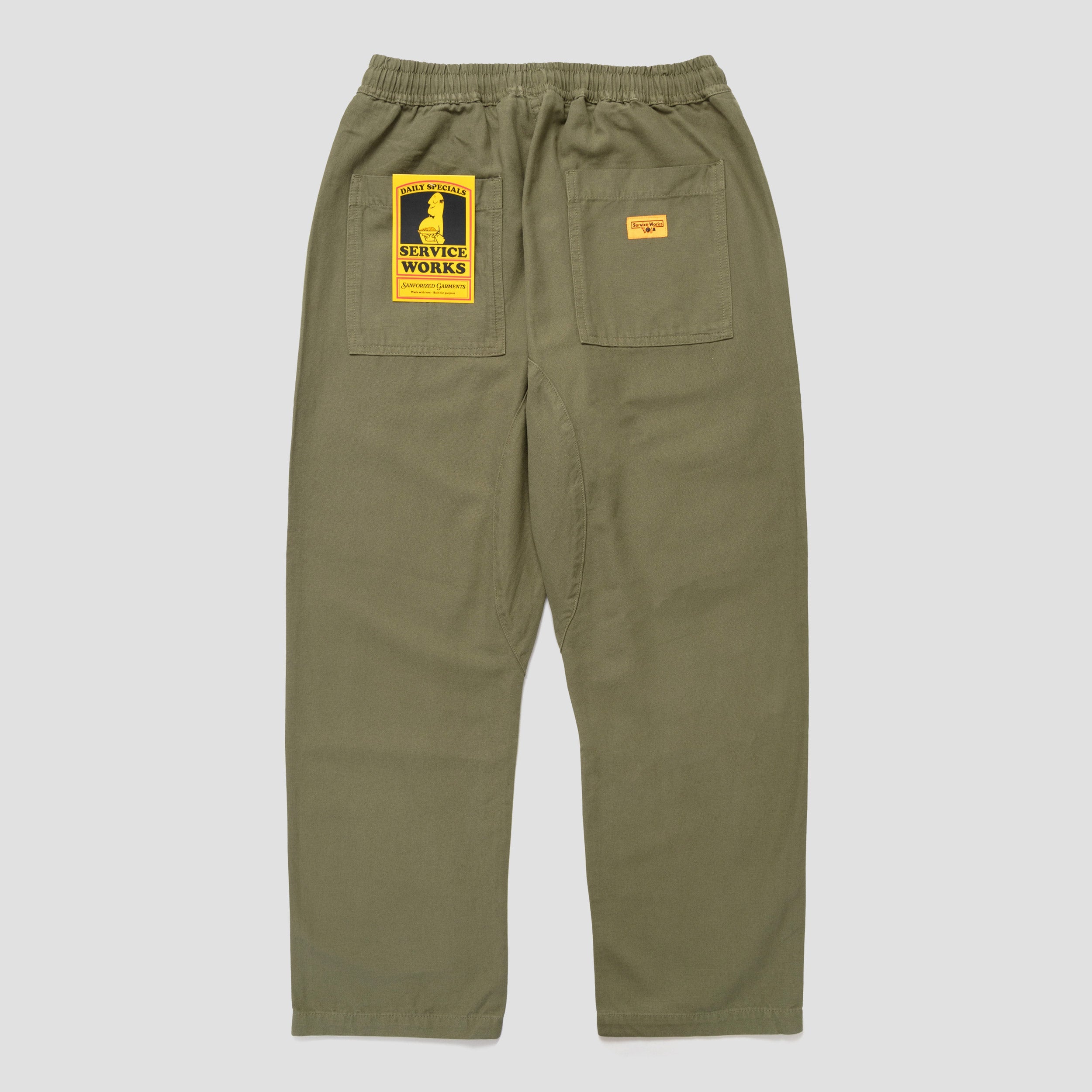 Service Works Canvas Chef Pant Olive