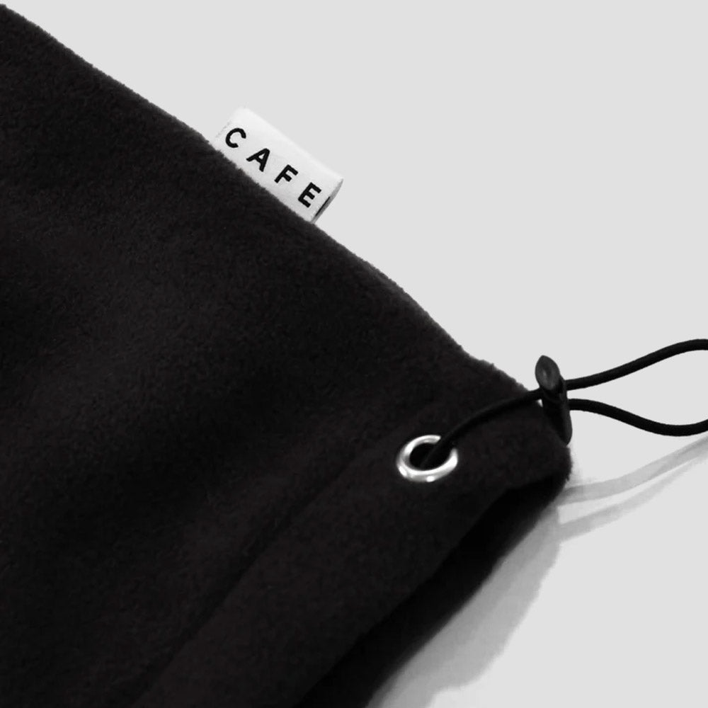 Skateboard Cafe Fleece Vest Black