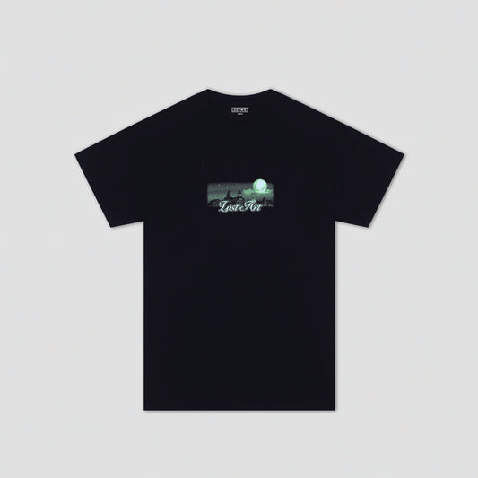 Lost Art Skyline T-Shirt Black