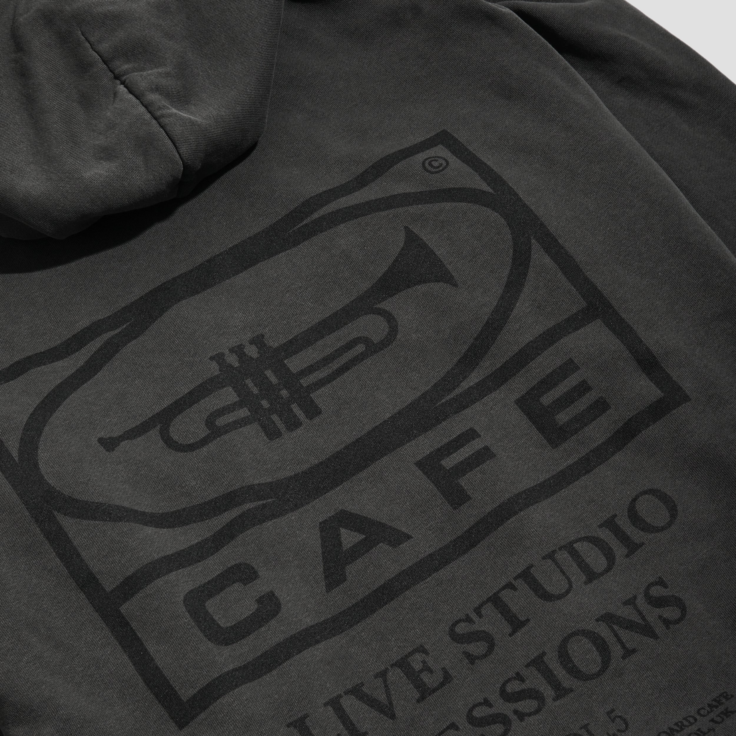 Skateboard Cafe 45 Hood Charcoal / Black