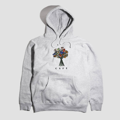 Skateboard Cafe Bouquet Hood Heather Grey