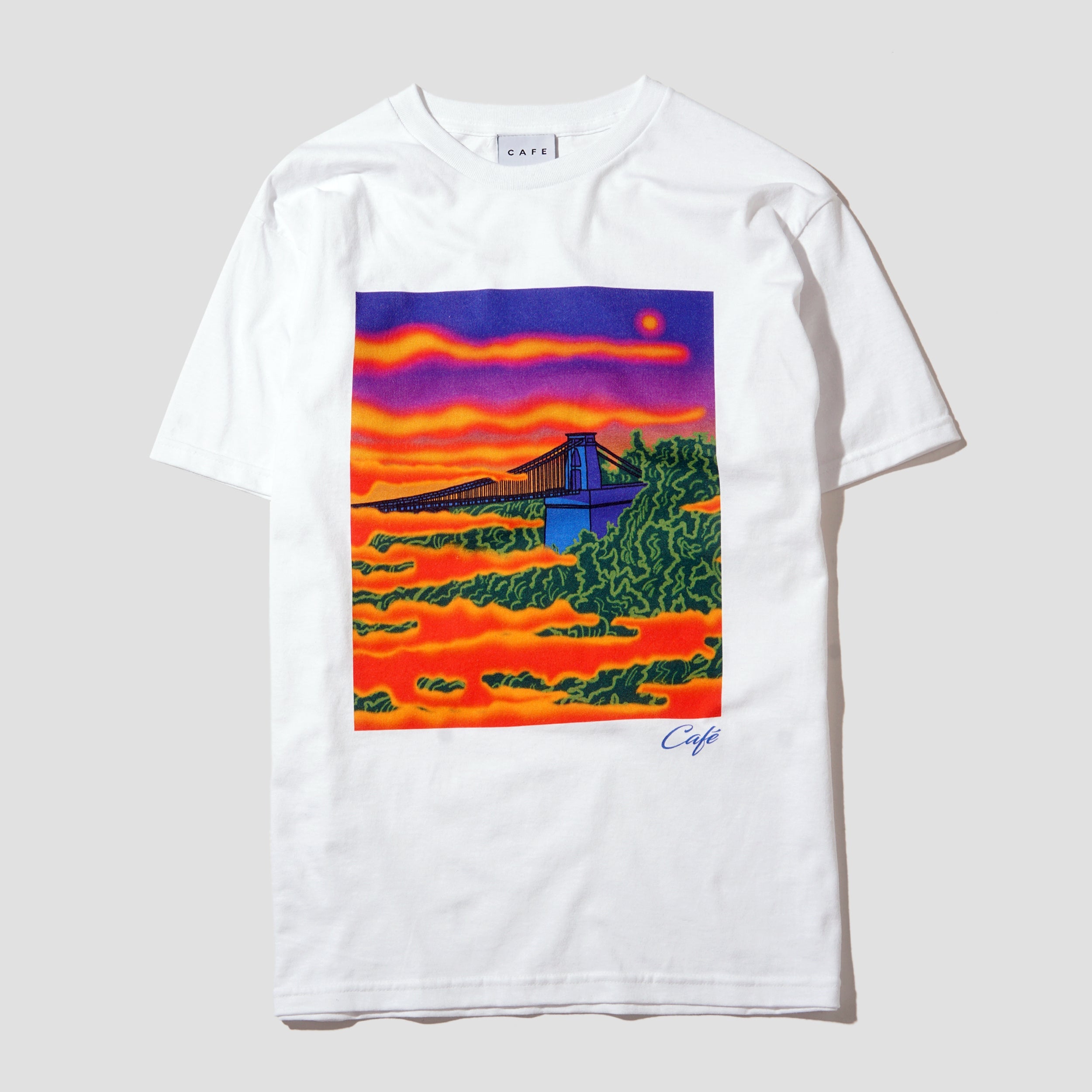Skateboard Cafe Clifton T-Shirt White