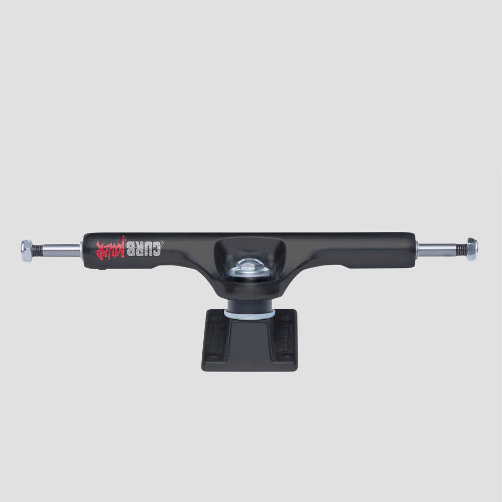 Slappy ST1 Curb Killer 8.5 Skateboard Trucks Matte Black