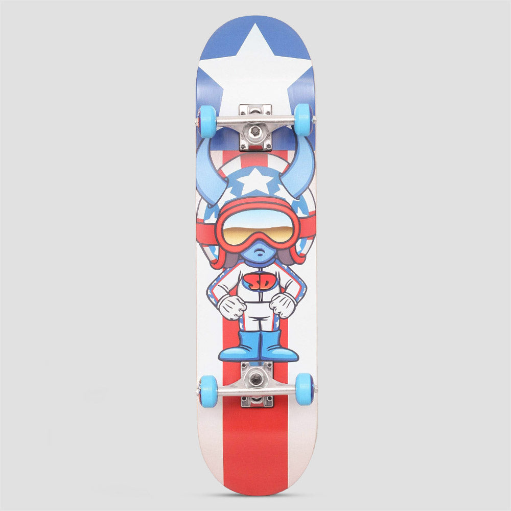 Speed Demons 7.25 Stars Complete Skateboard Multi