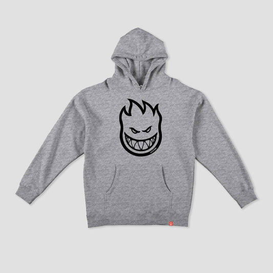 Spitfire Bighead Hood Heather Grey / Black