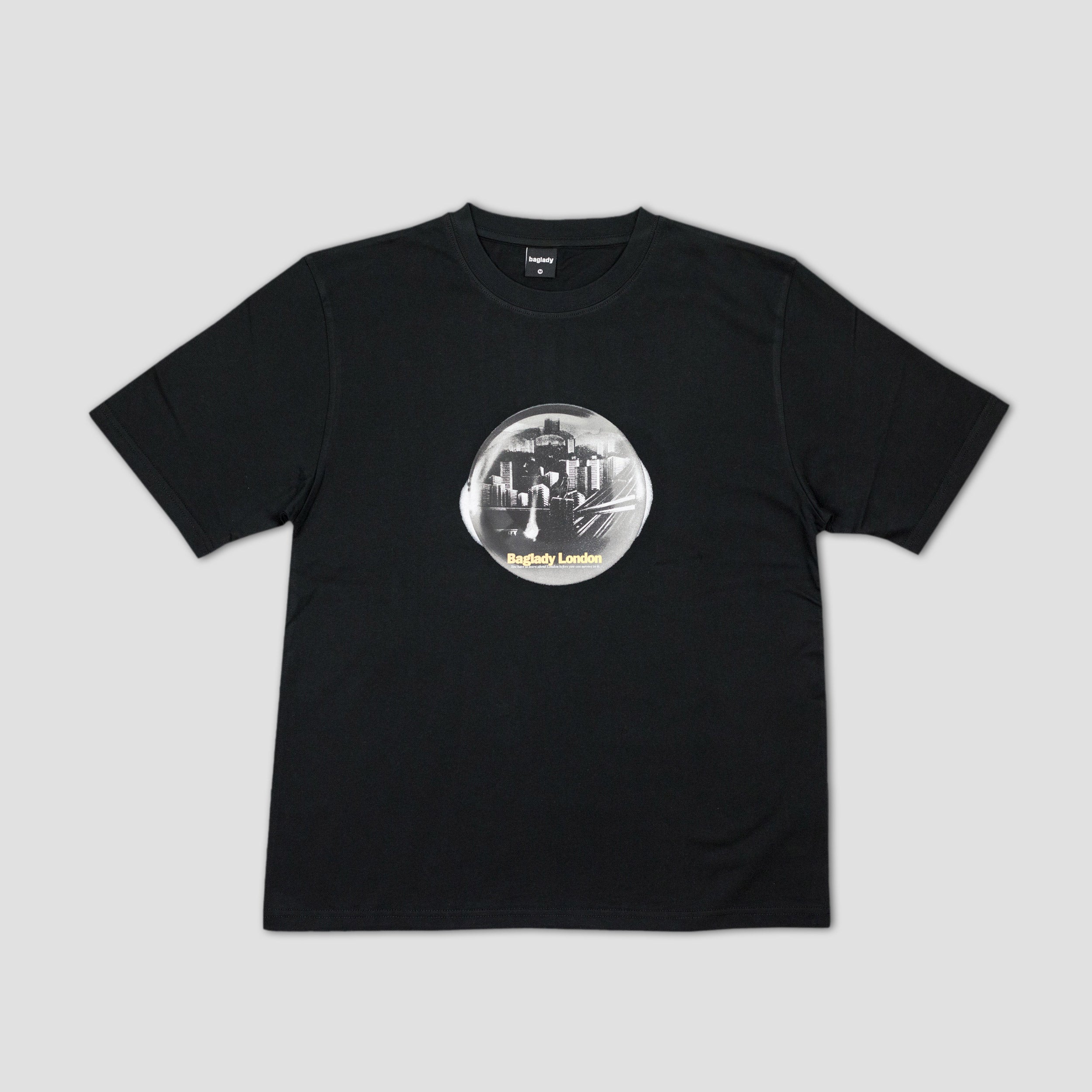 Baglady Survive London T-Shirt Black