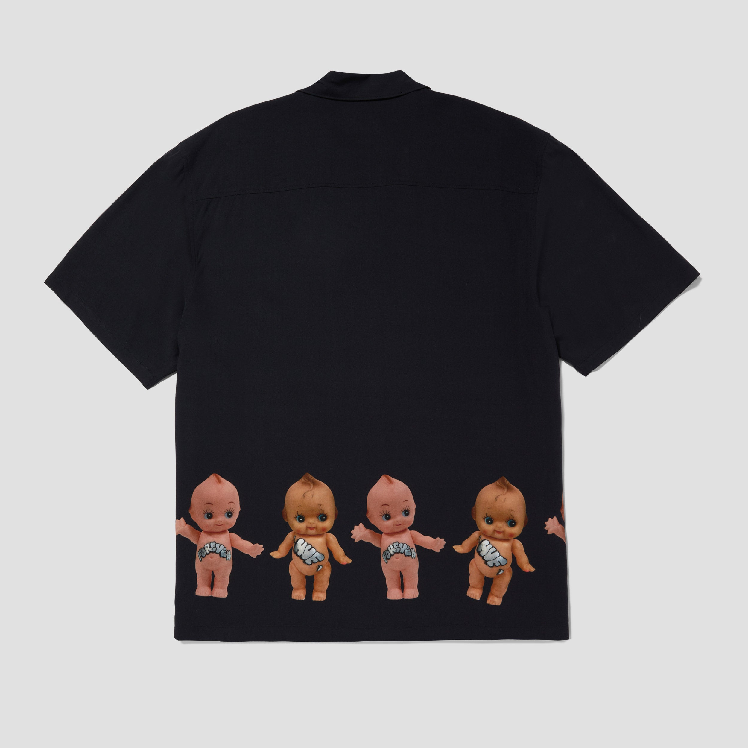 Huf Tagged Shortsleeve Resort Shirt Black