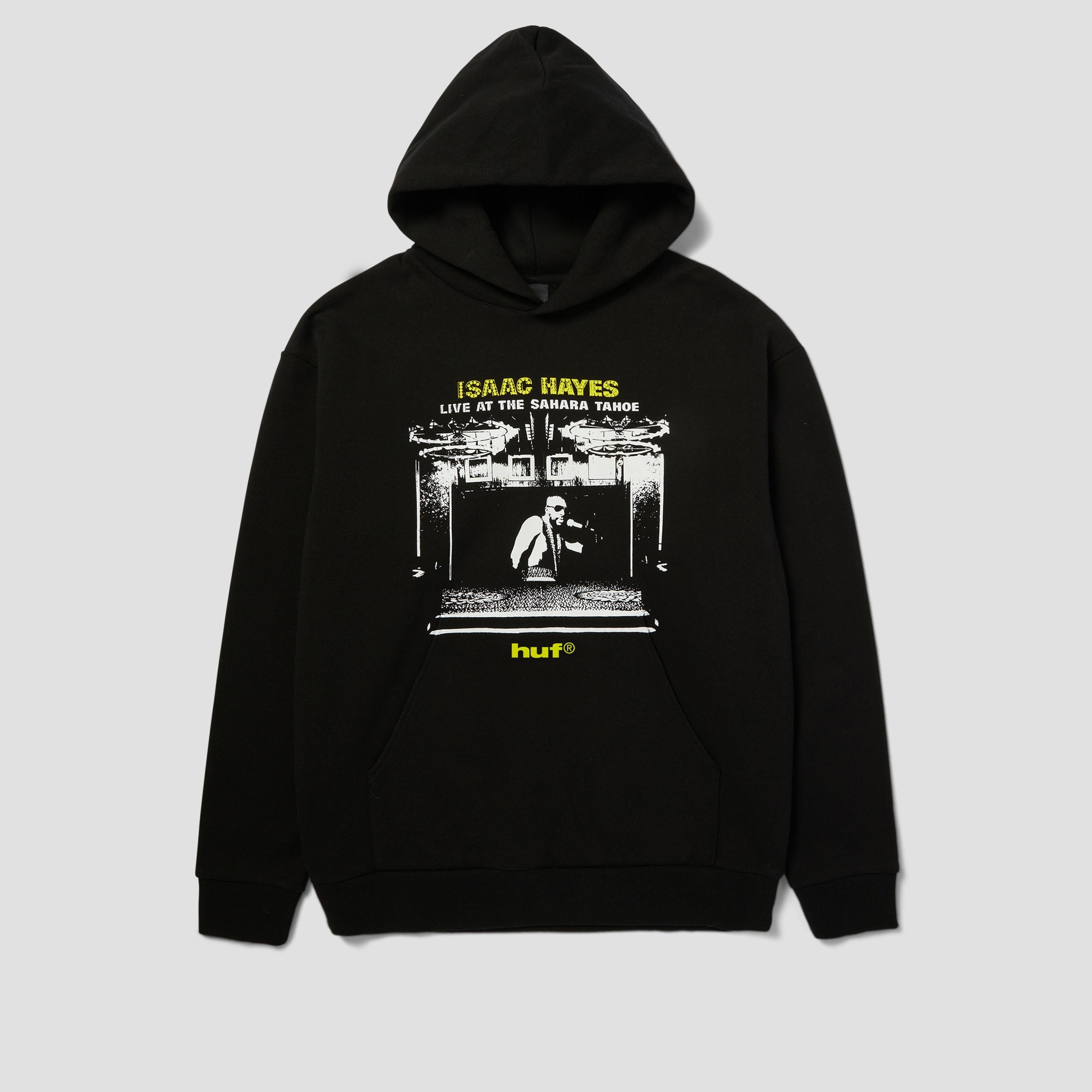 HUF X Isaac Hayes Tahoe Heavyweight Hood Black