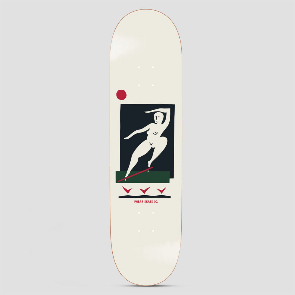Polar 9.0 Team BS Smith Skateboard Deck Cream