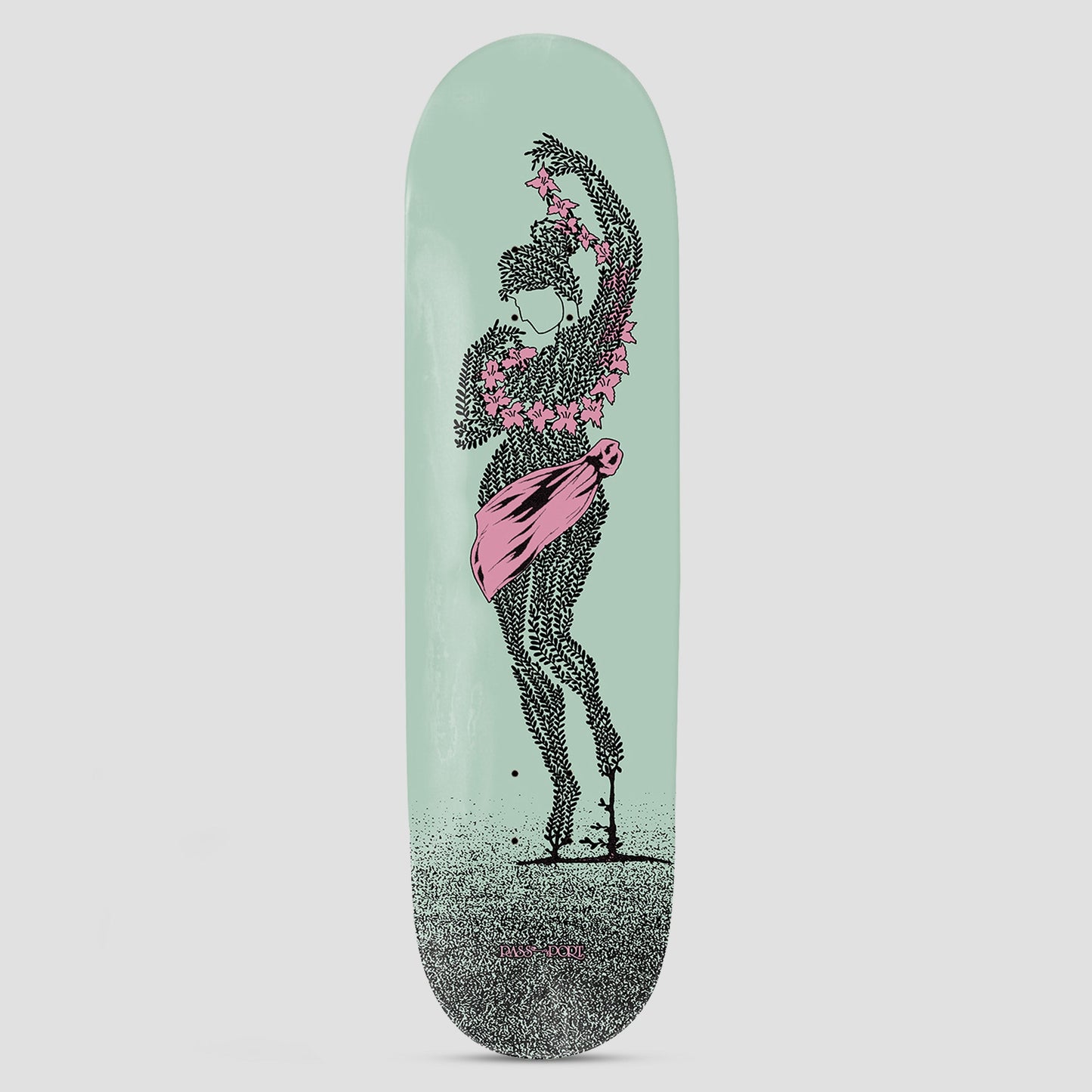 Passport 8.25 Stem Sirens Series Flower Chain Skateboard Deck