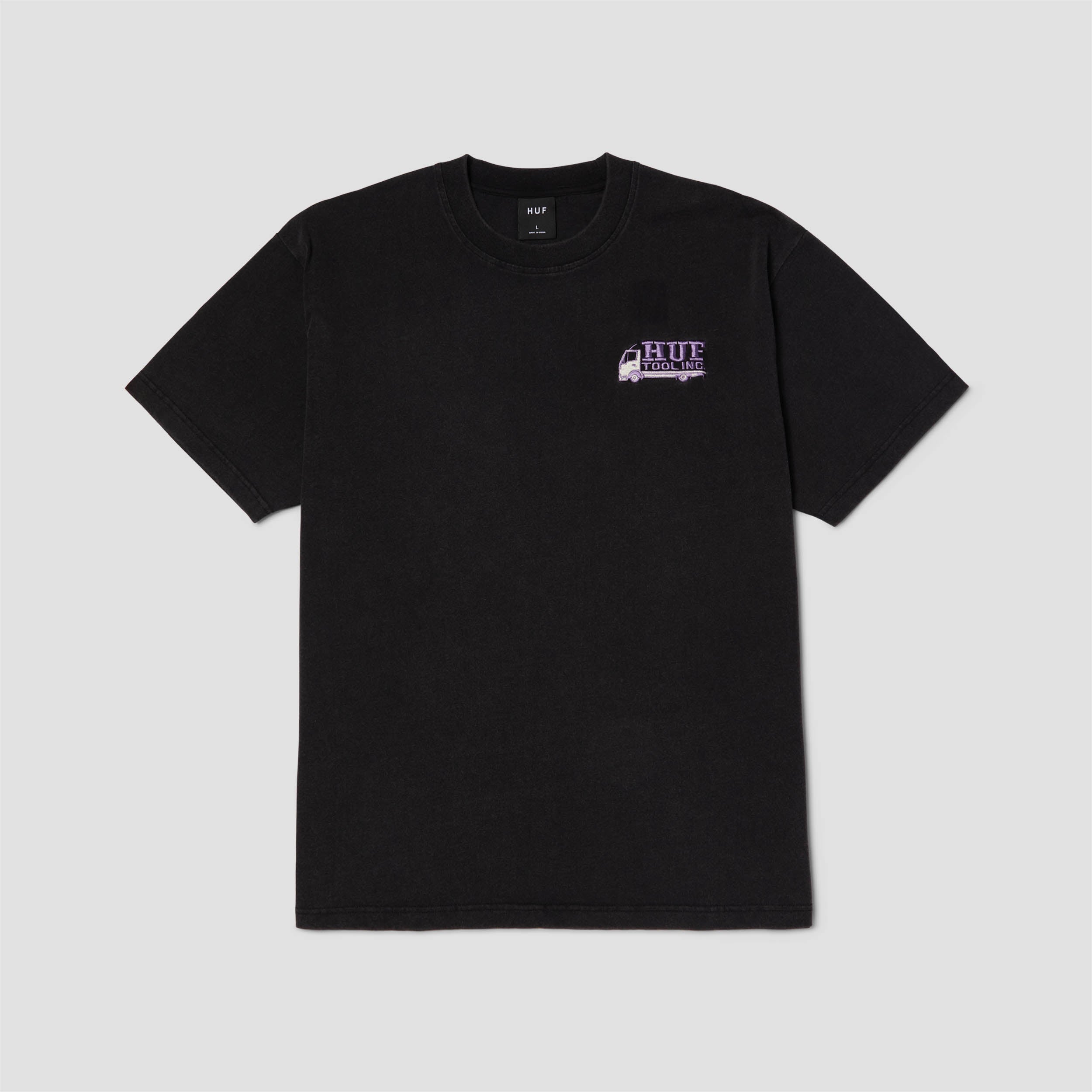 HUF Tool Inc Shortsleeve Washed T-Shirt Washed Black