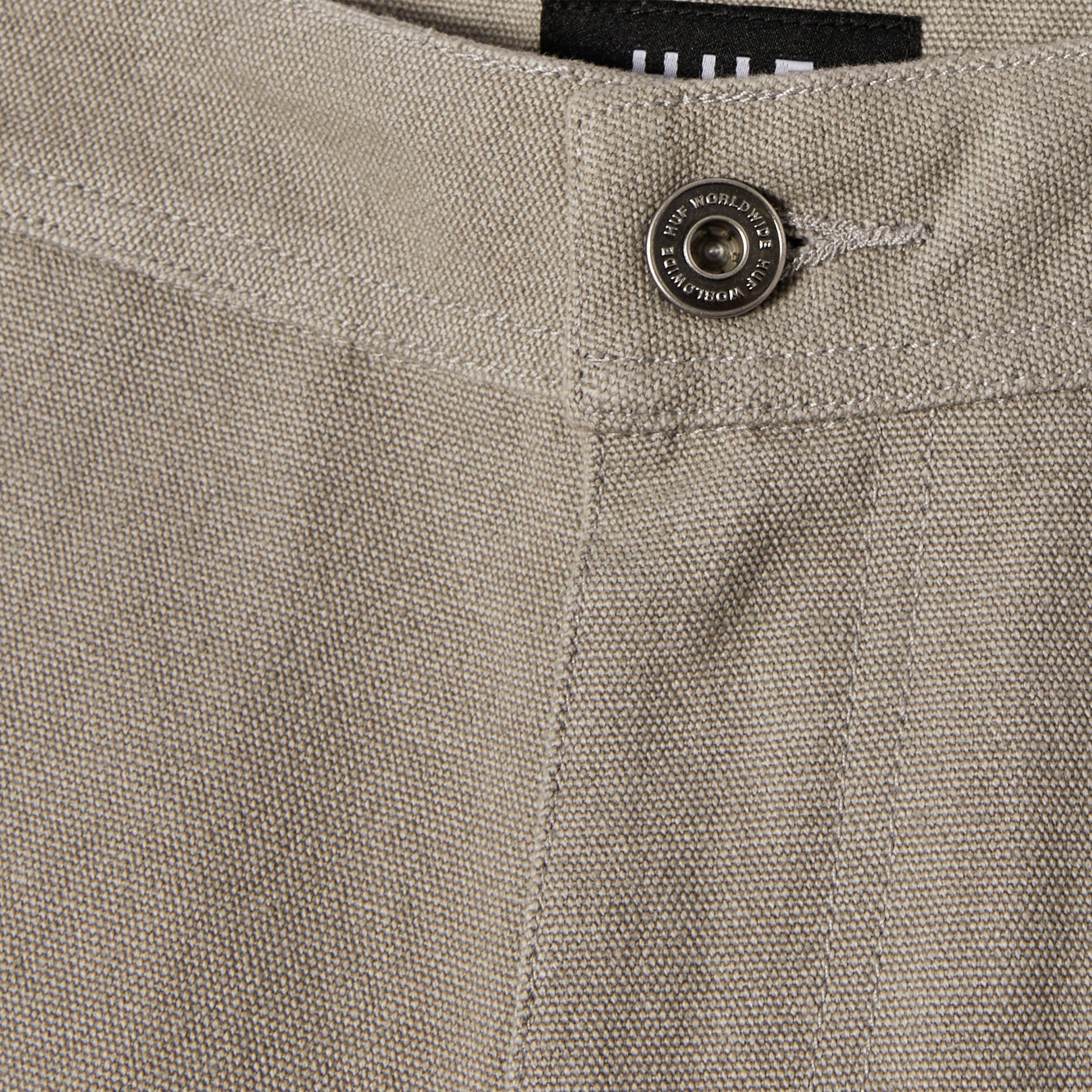 HUF Total Eclipse Twill Work Short Clay