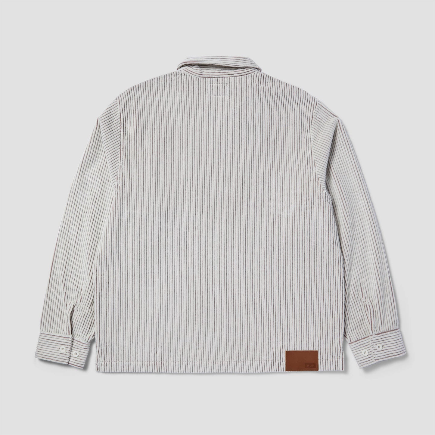 HUF Two Tone Corduroy Zip Shacket Natural