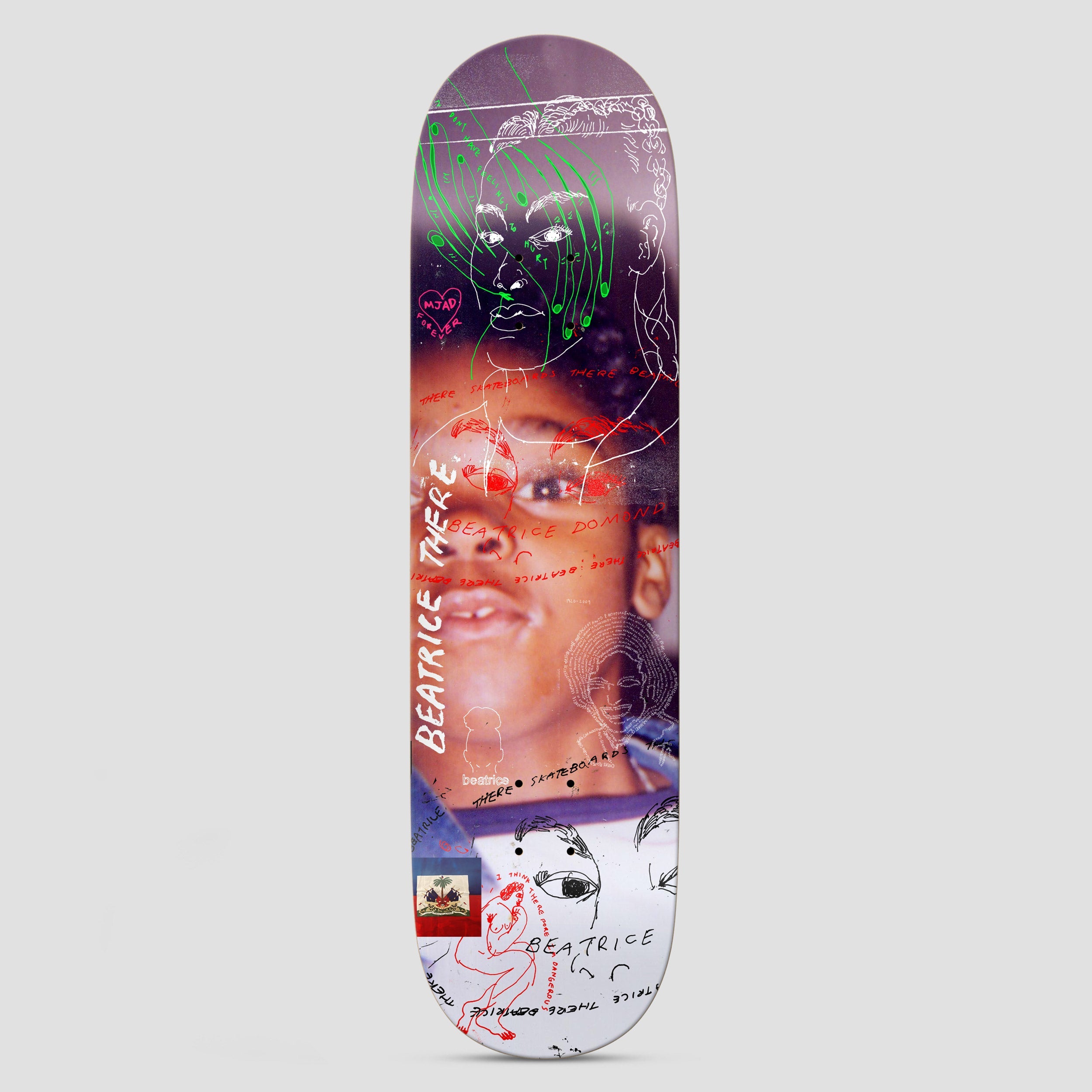 There 8.25 Skate Shop Day 26 Beatrice Fade True Fit Skateboard Deck