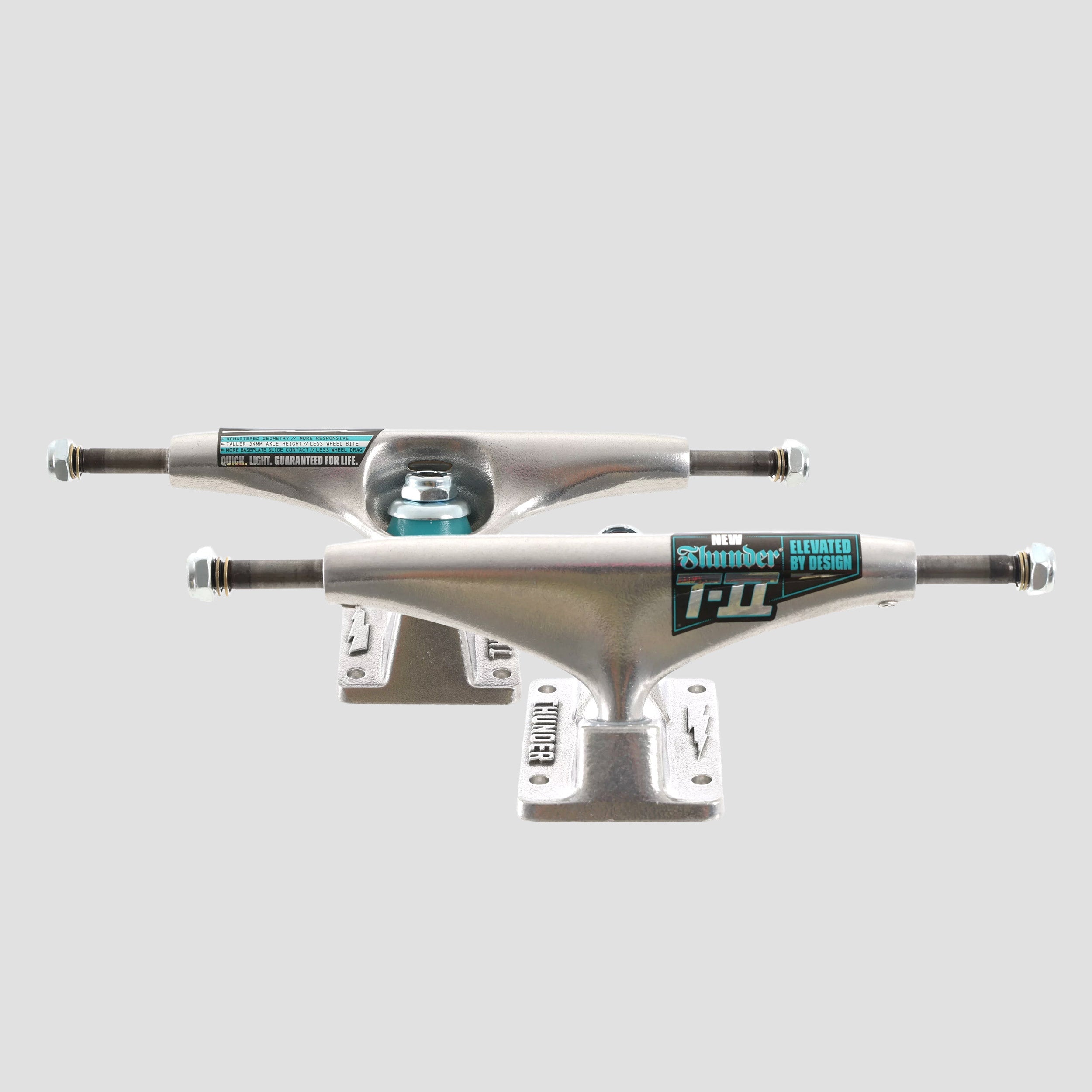 Thunder T-II 147 Skateboard Trucks Polished