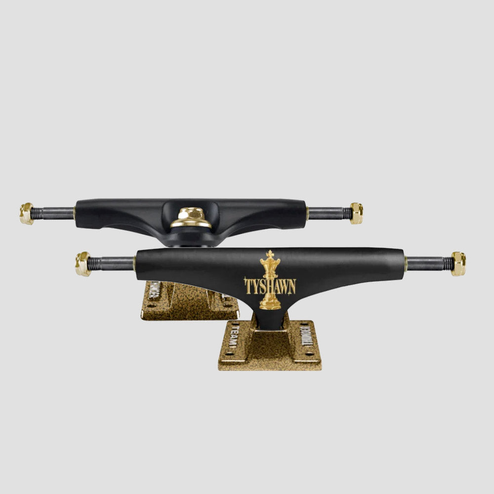 Thunder 149 8.5 Tyshawn Endgame Pro Editions Skateboard Trucks Black / Gold