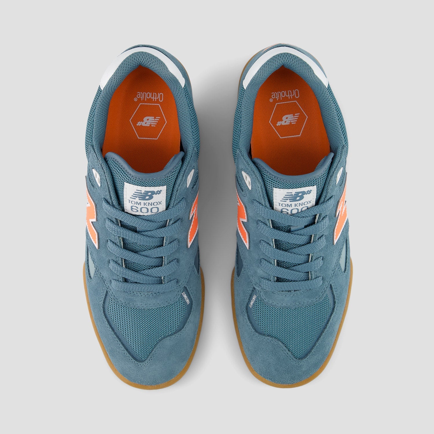 New Balance Tom Knox 600 Skate Shoes Saltwater Blue / Gum
