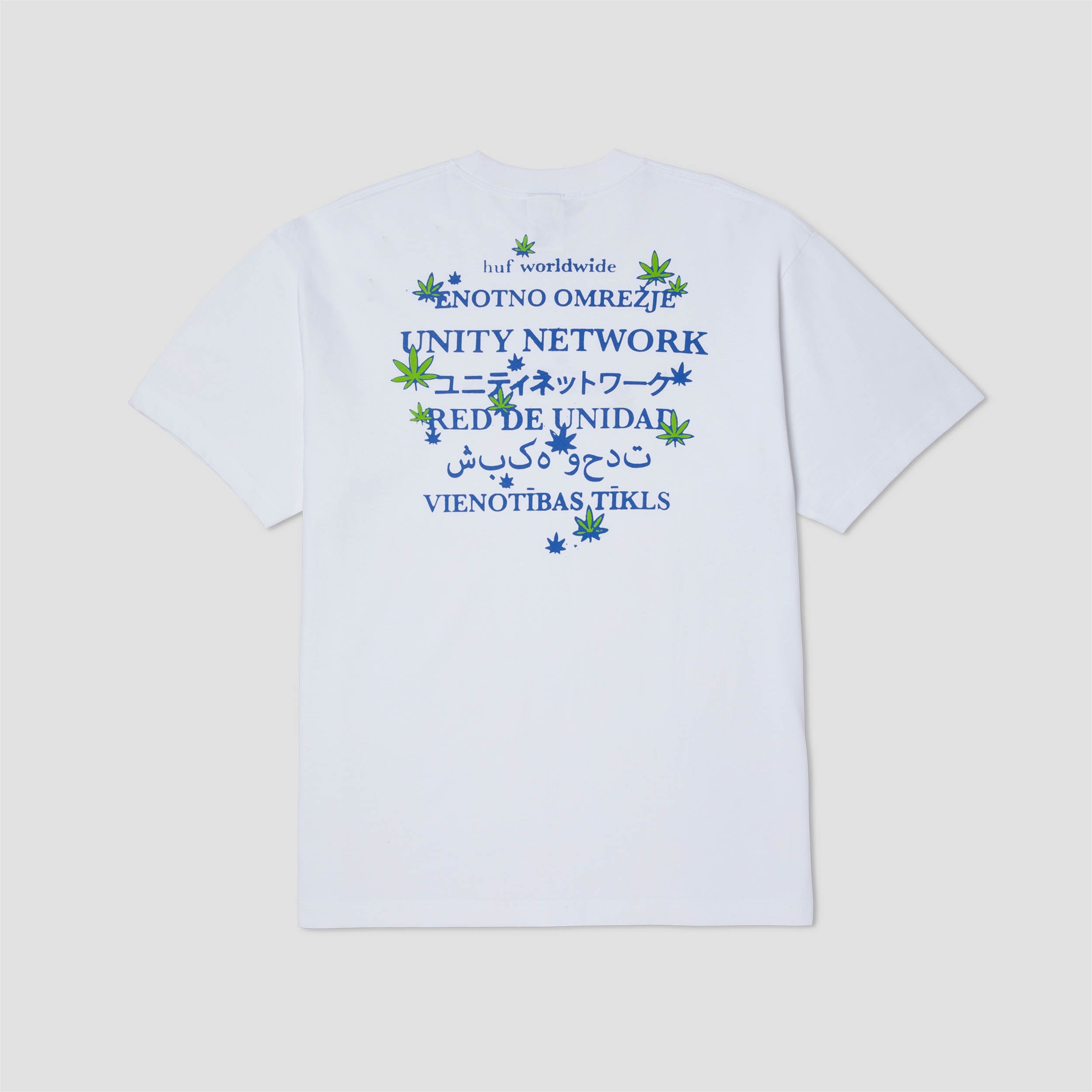 HUF Unity Network Shortsleeve T-Shirt White