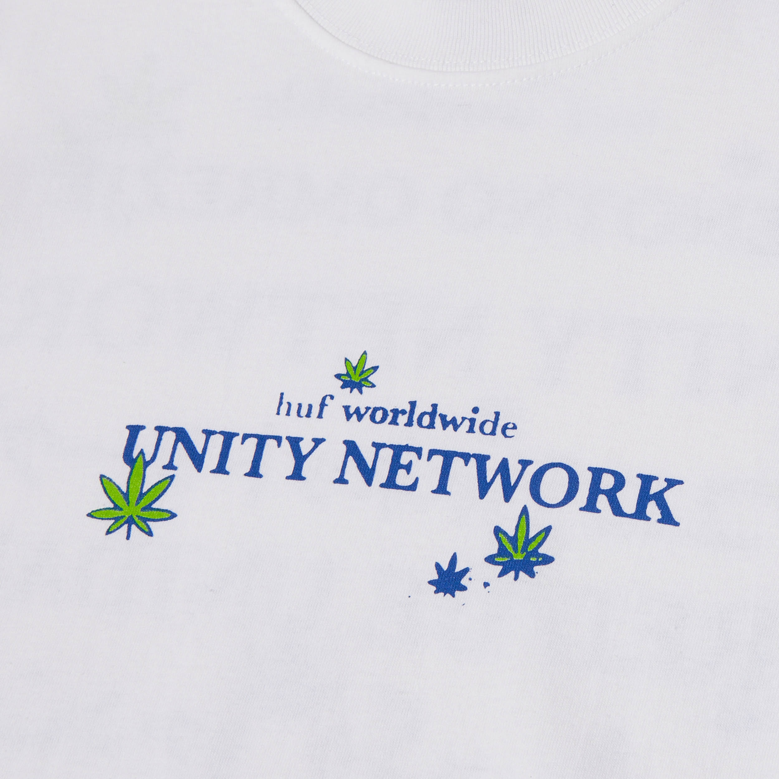 HUF Unity Network Shortsleeve T-Shirt White