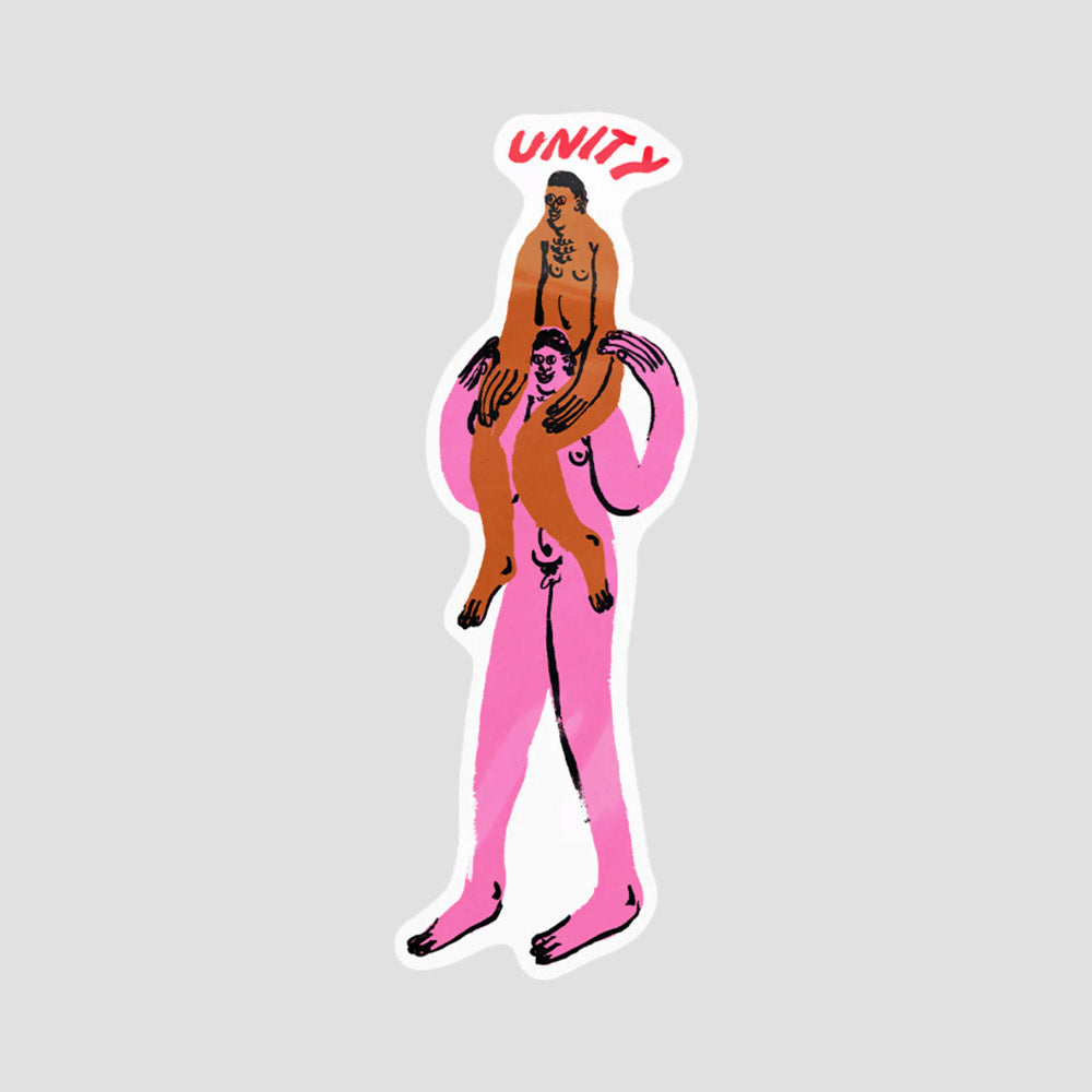 Unity Un On Top Sticker Medium