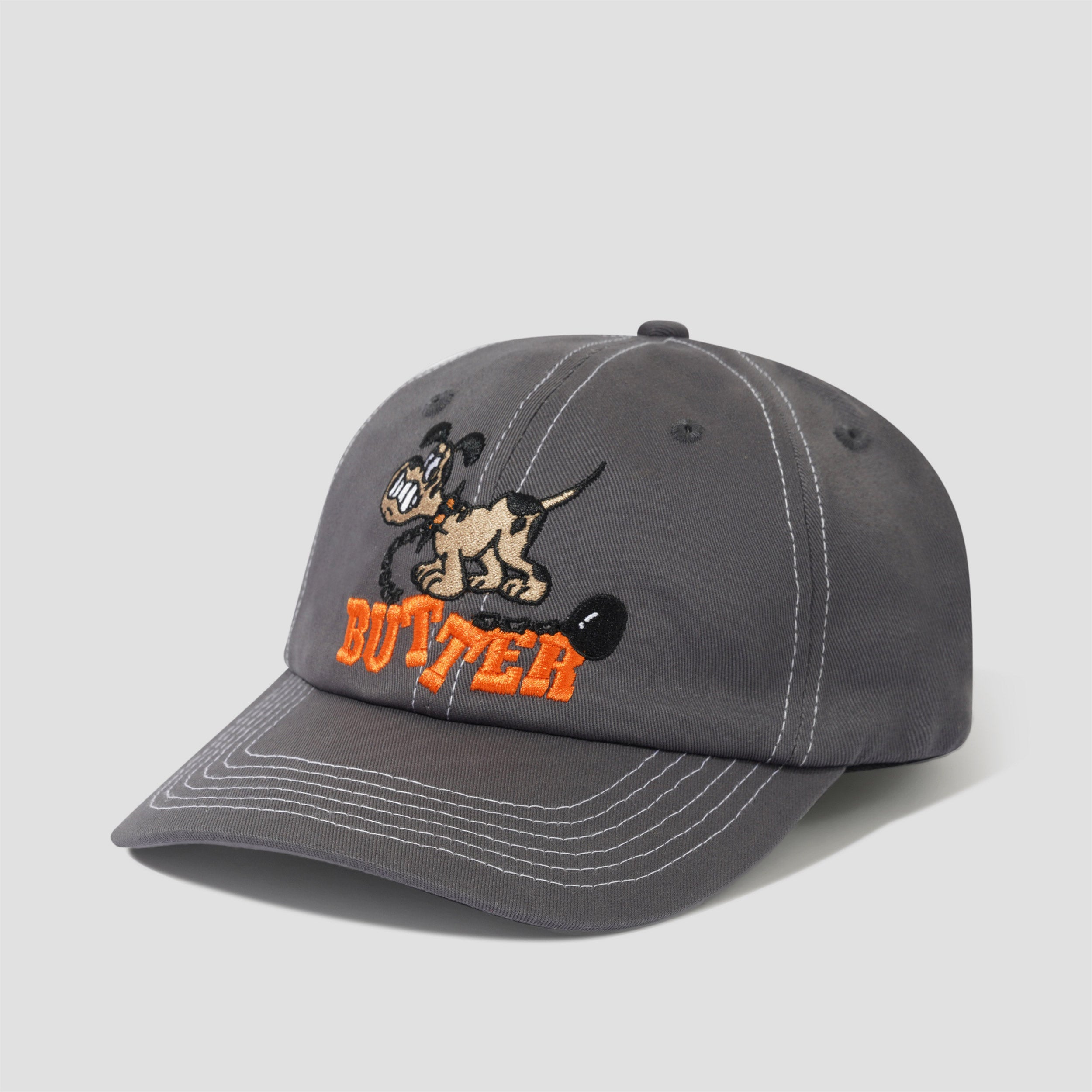 Butter Goods Unleash 6 Panel Cap Steel