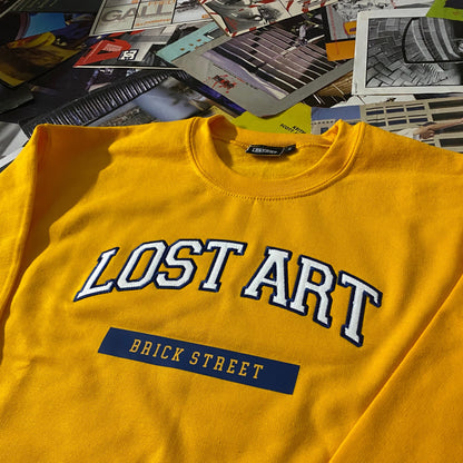 Lost Art Brick St. College Crew Gold