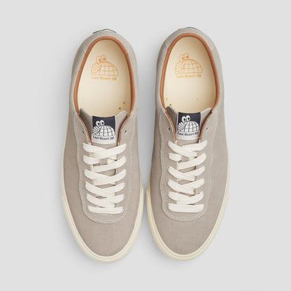 Last Resort AB VM001 LO Suede Skate Shoes Fog Grey / White