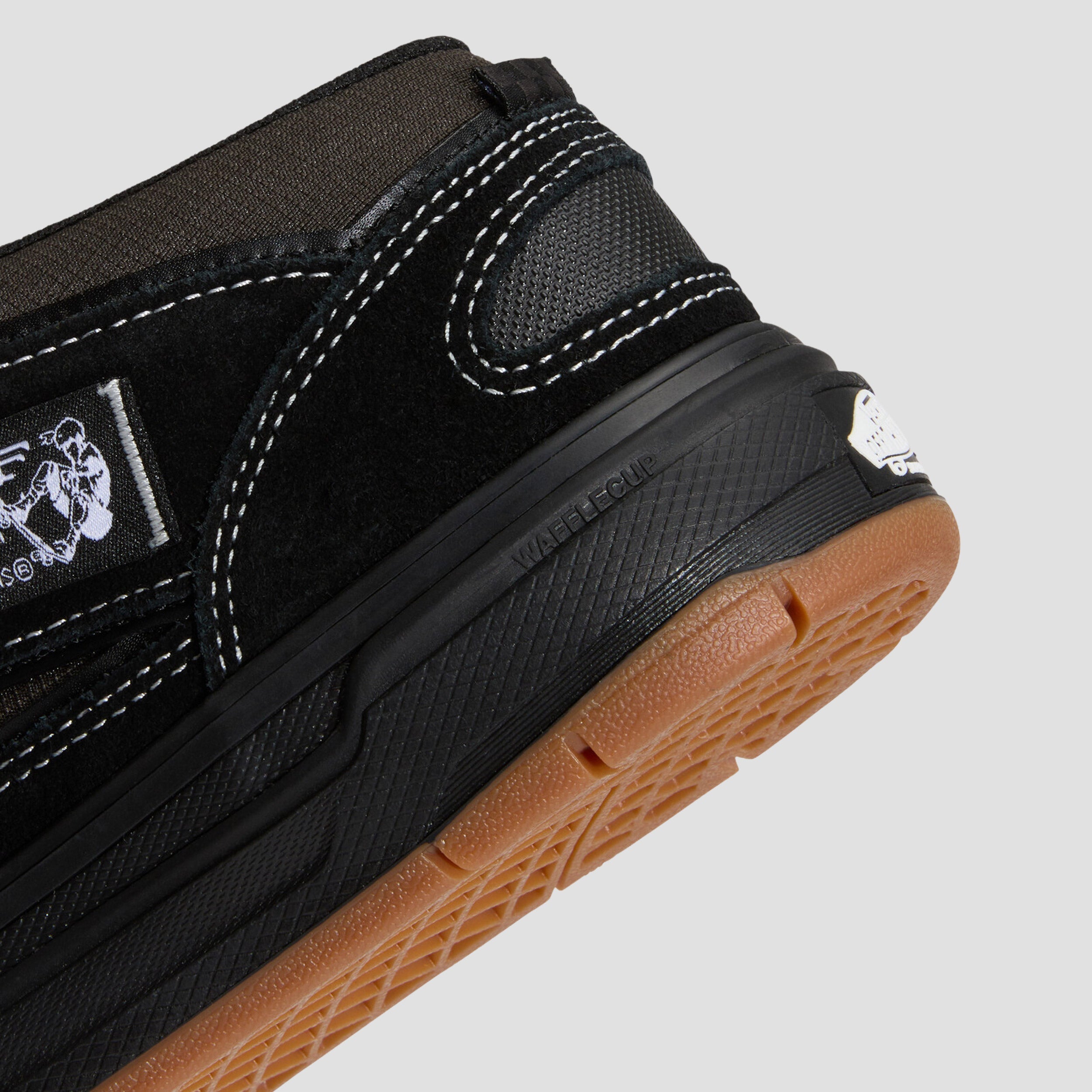 Vans Skate Half Cab Wafflecup Skate Shoes Black
